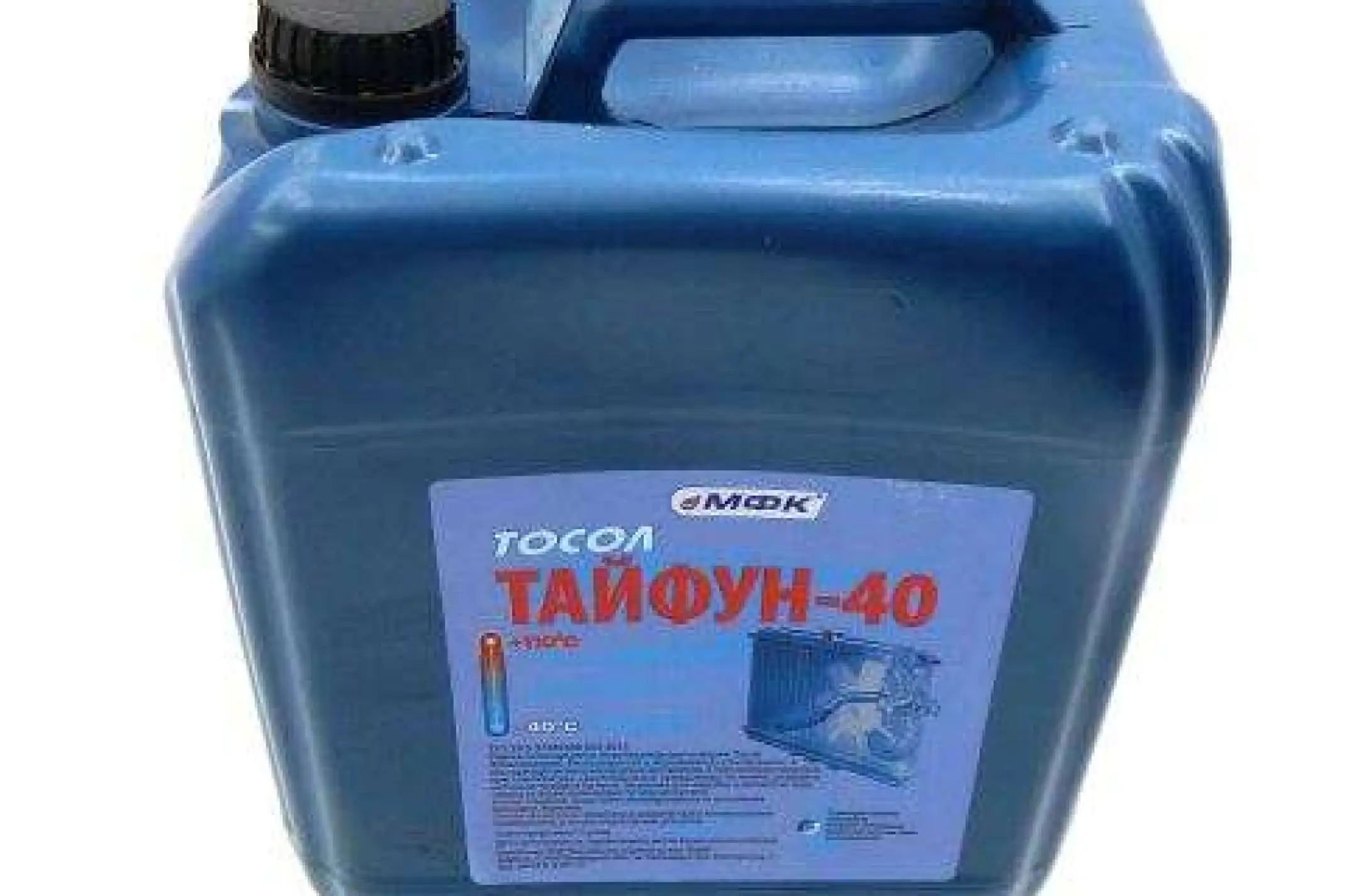 Охлаждающая жидкость   -40C, 10л   ПЭ кан (тосол, ТАЙФУН)   МФК   (#GRS)
