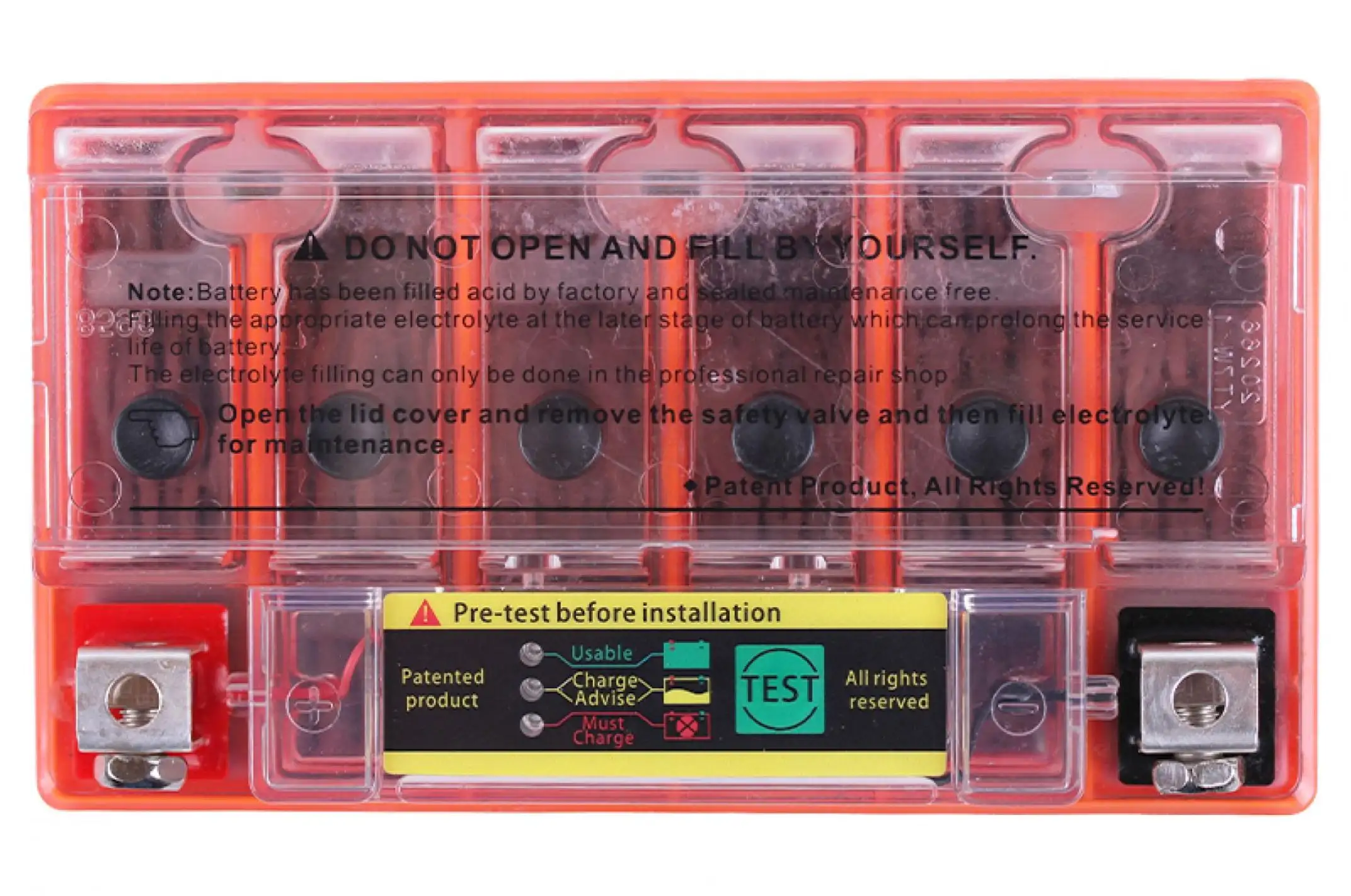 АКБ 12V 9А гелевый (с индикатором заряда) (151x86x106) AMG-2