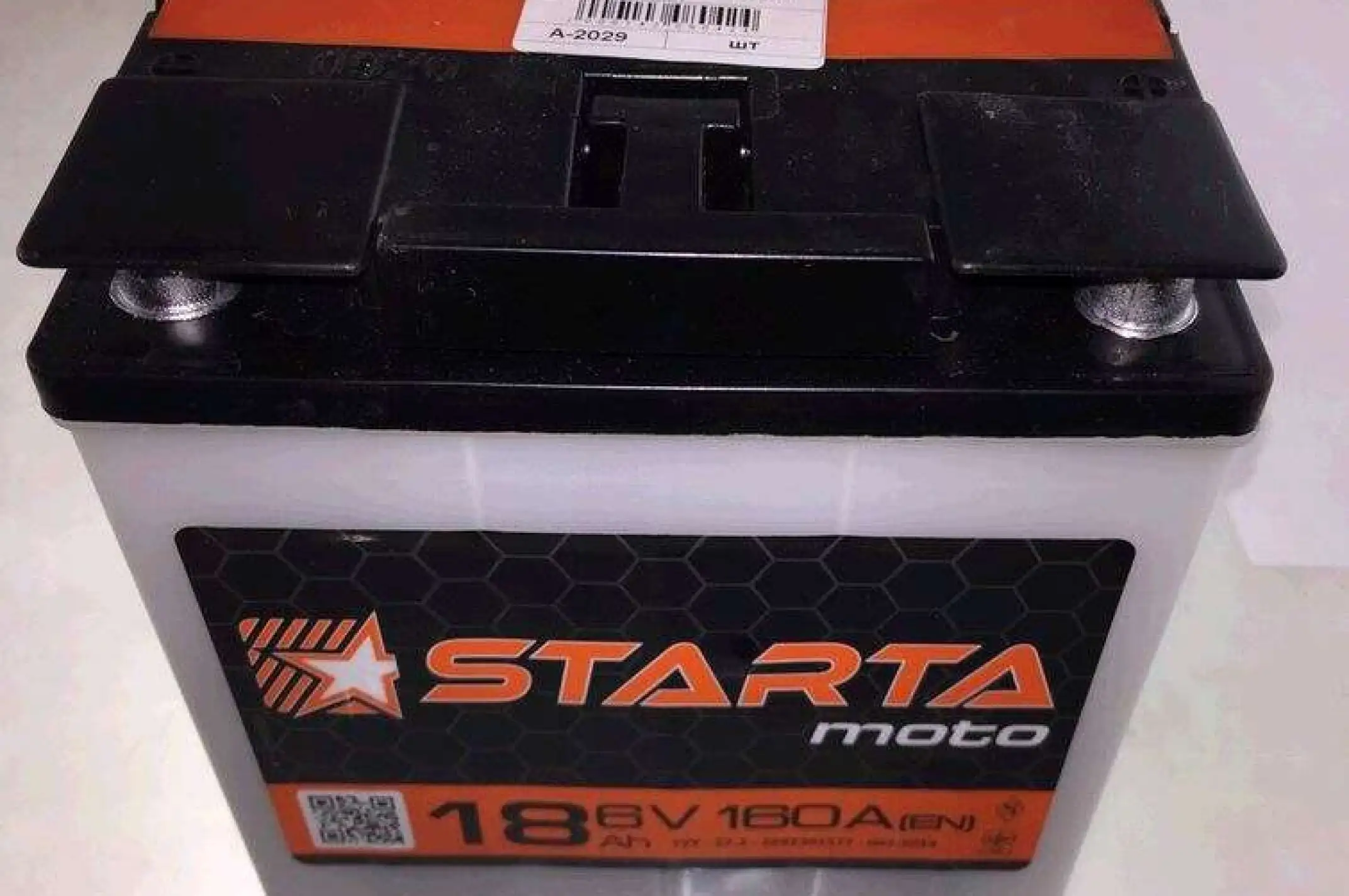 АКБ 6V 18А заливной STARTA (конус) (#AKY)