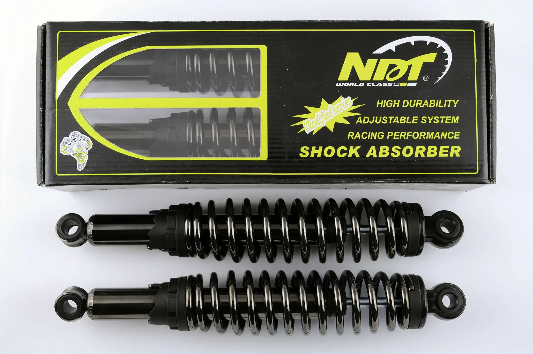 Амортизаторы (пара) Delta 340mm, регулируемые NDT