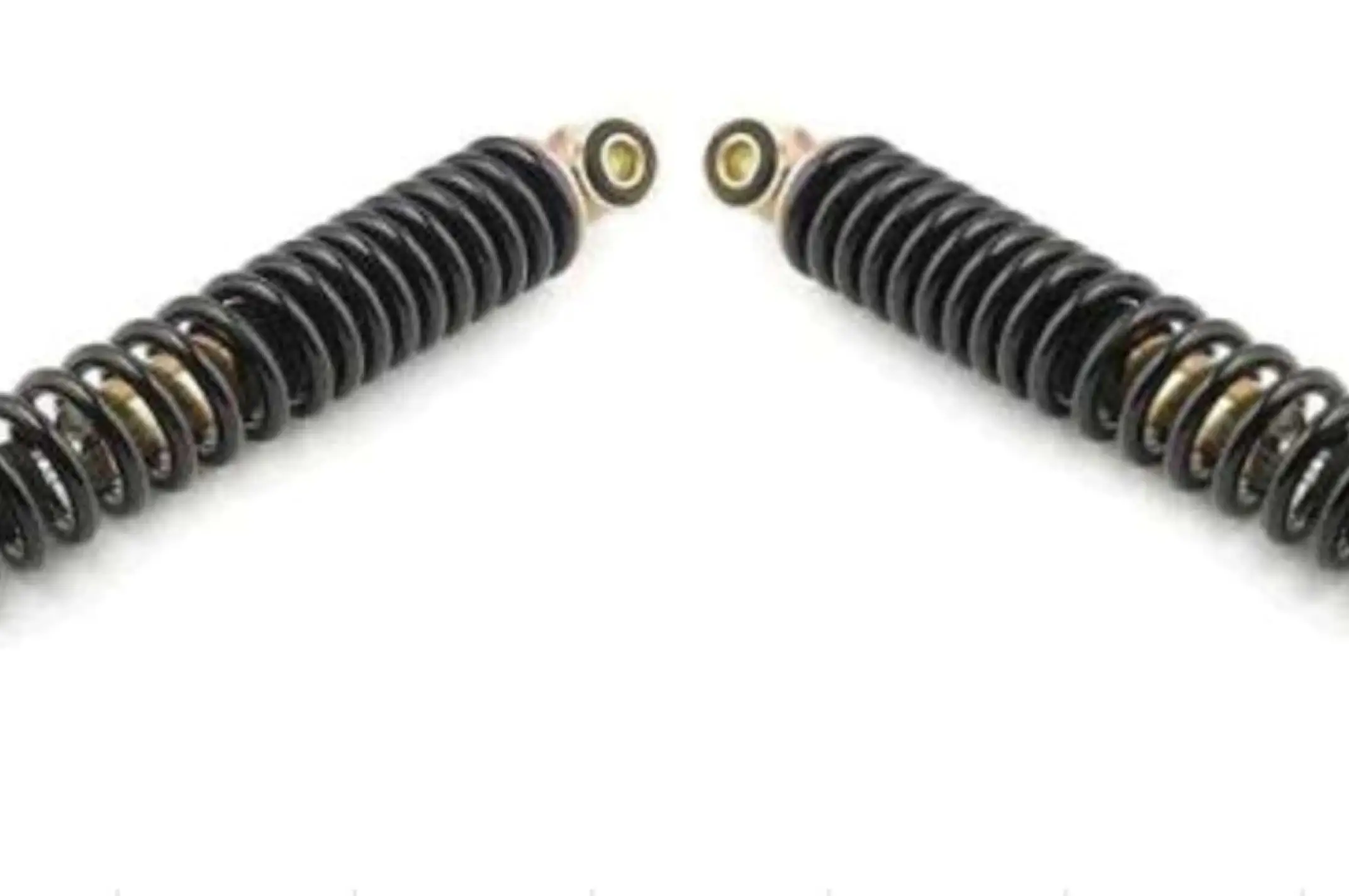 Амортизаторы (пара) GY6, DIO ZX, LEAD 300mm, стандартные (черные) RUIKAI