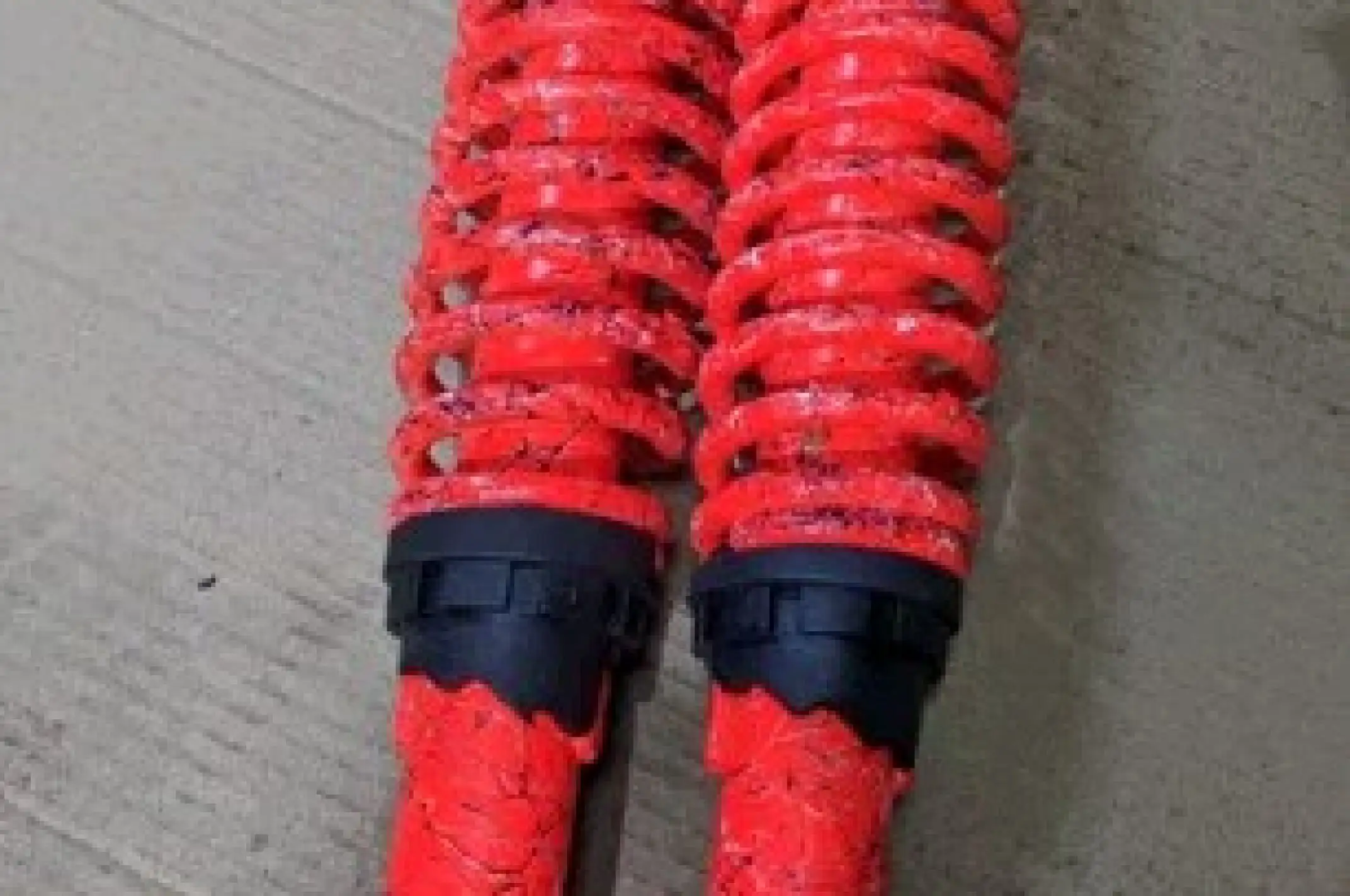 Амортизаторы (пара)   Delta   345mm, регулируемые   (оранжевые)   EVO