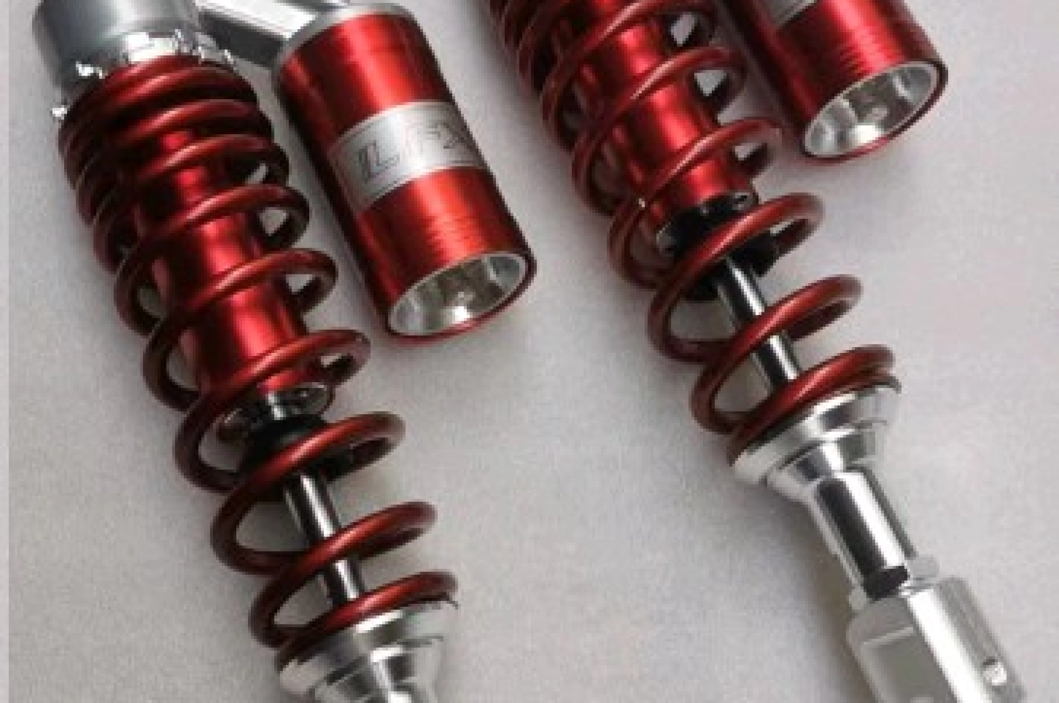 Амортизаторы (пара) универсальные 320mm, газомасляные (красные) NET