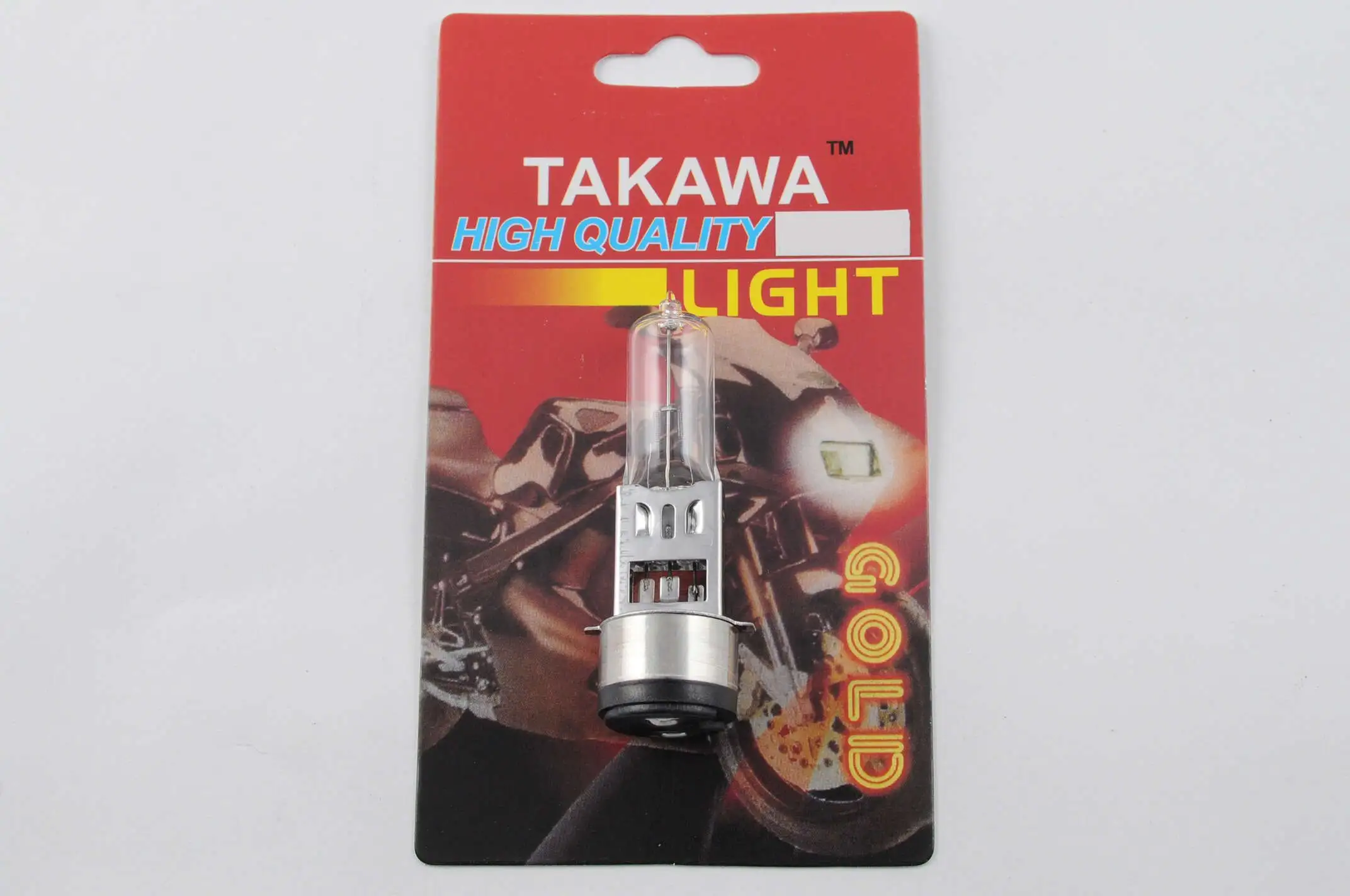 Лампа BA20D (2 уса) 12V 35W/35W (белая) (блистер) TAKAWA (mod:A)