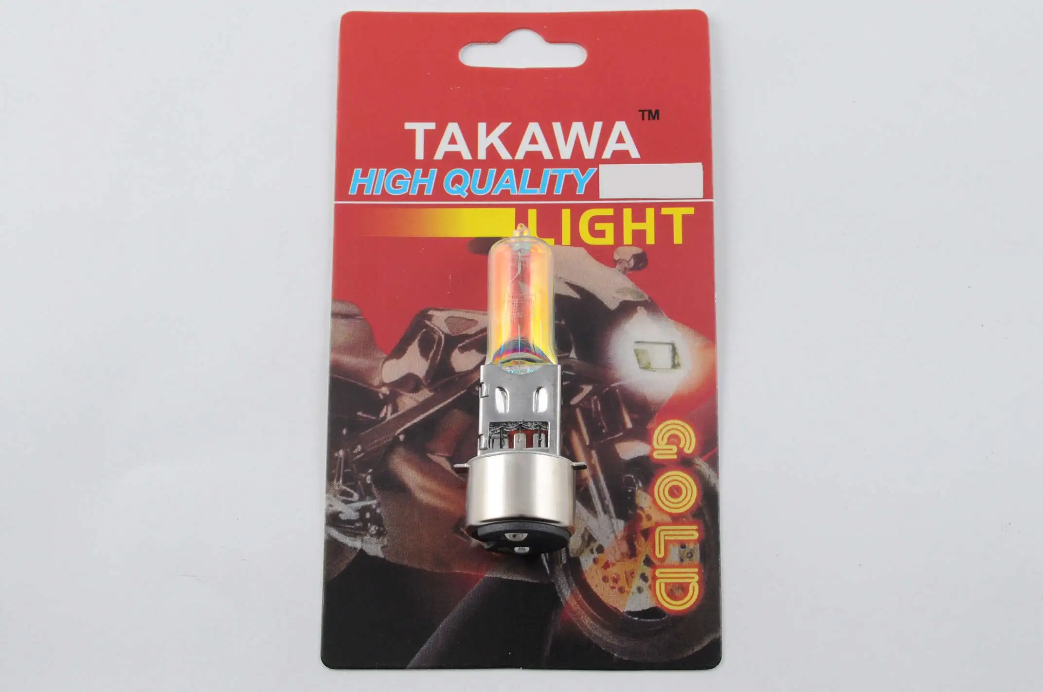 Лампа BA20D (2 уса)   12V 35W/35W   (хамелеон розовый)   (блистер)   TAKAWA   (mod:A)