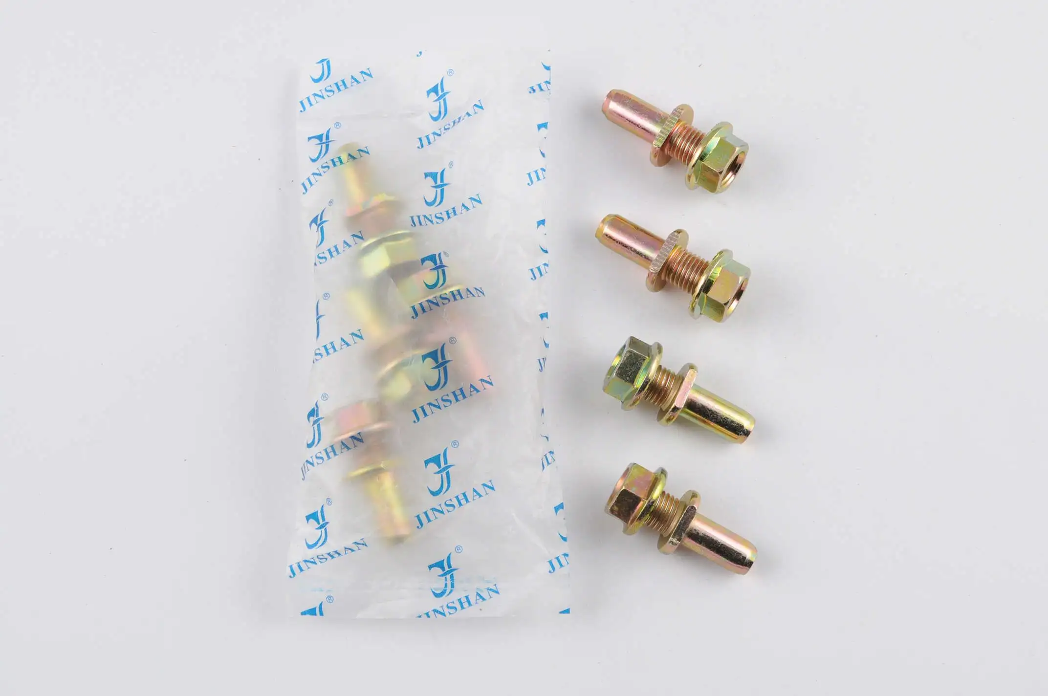 Пальцы крепления задней звезды к демпферу   Zongshen, Lifan 125/150   (4шт)   JS