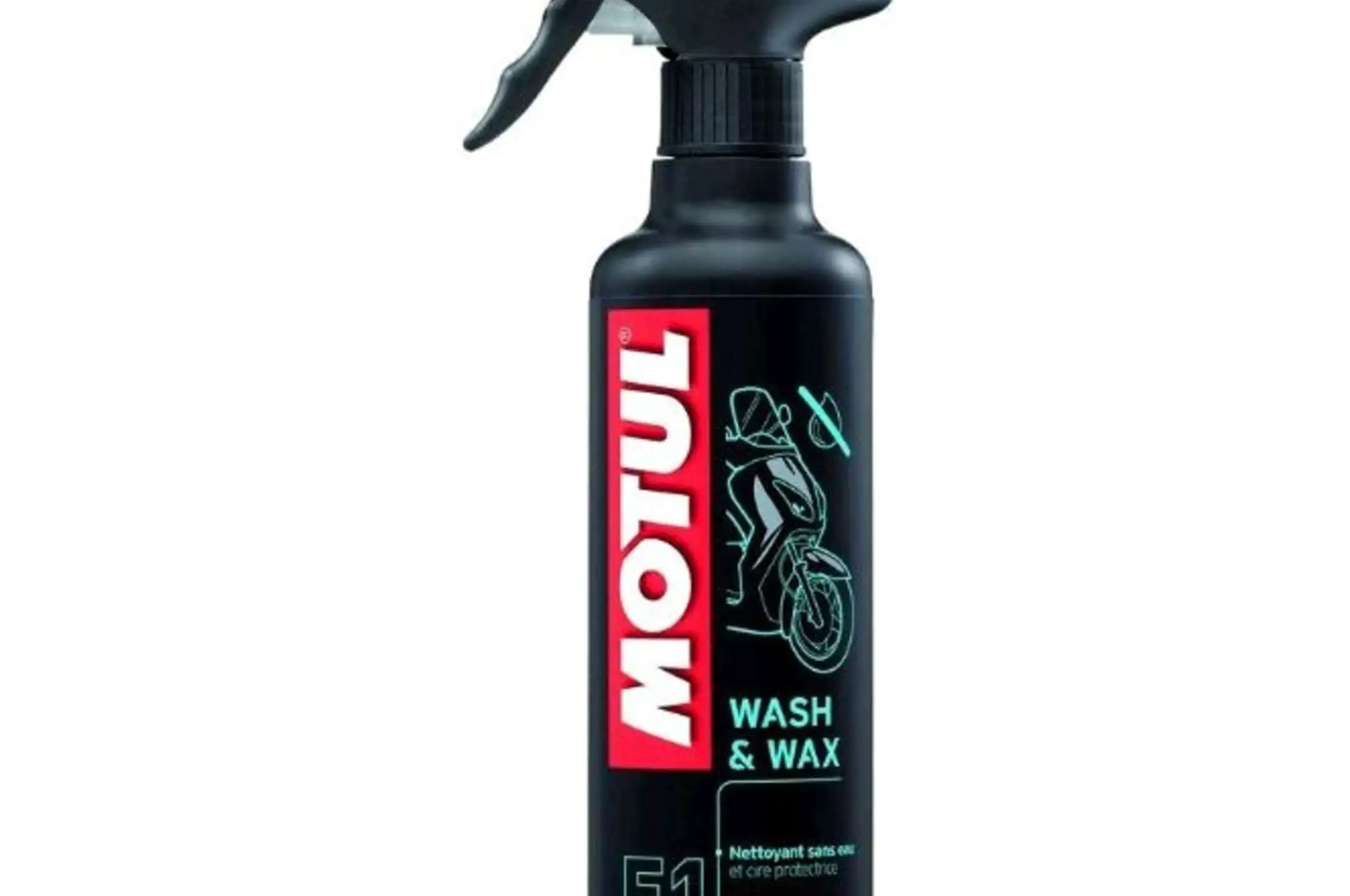 Средство для мытья и полировки мотоцикла 400мл (E1 Wash Wax) MOTUL (#102996)