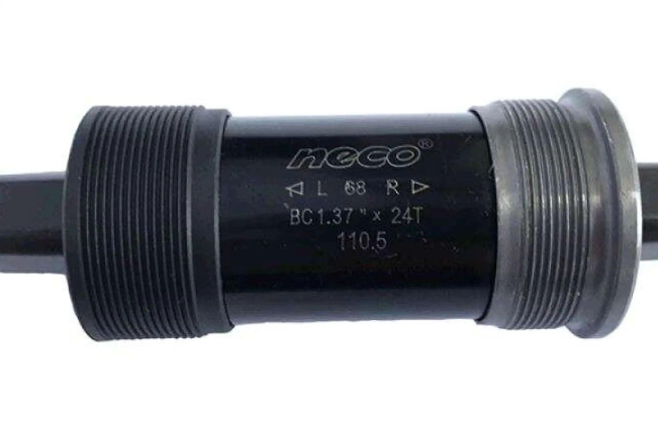 Каретка велосипедная неразборная   (квадрат)   (L-110mm)   (B910P)   (Neco)   KL