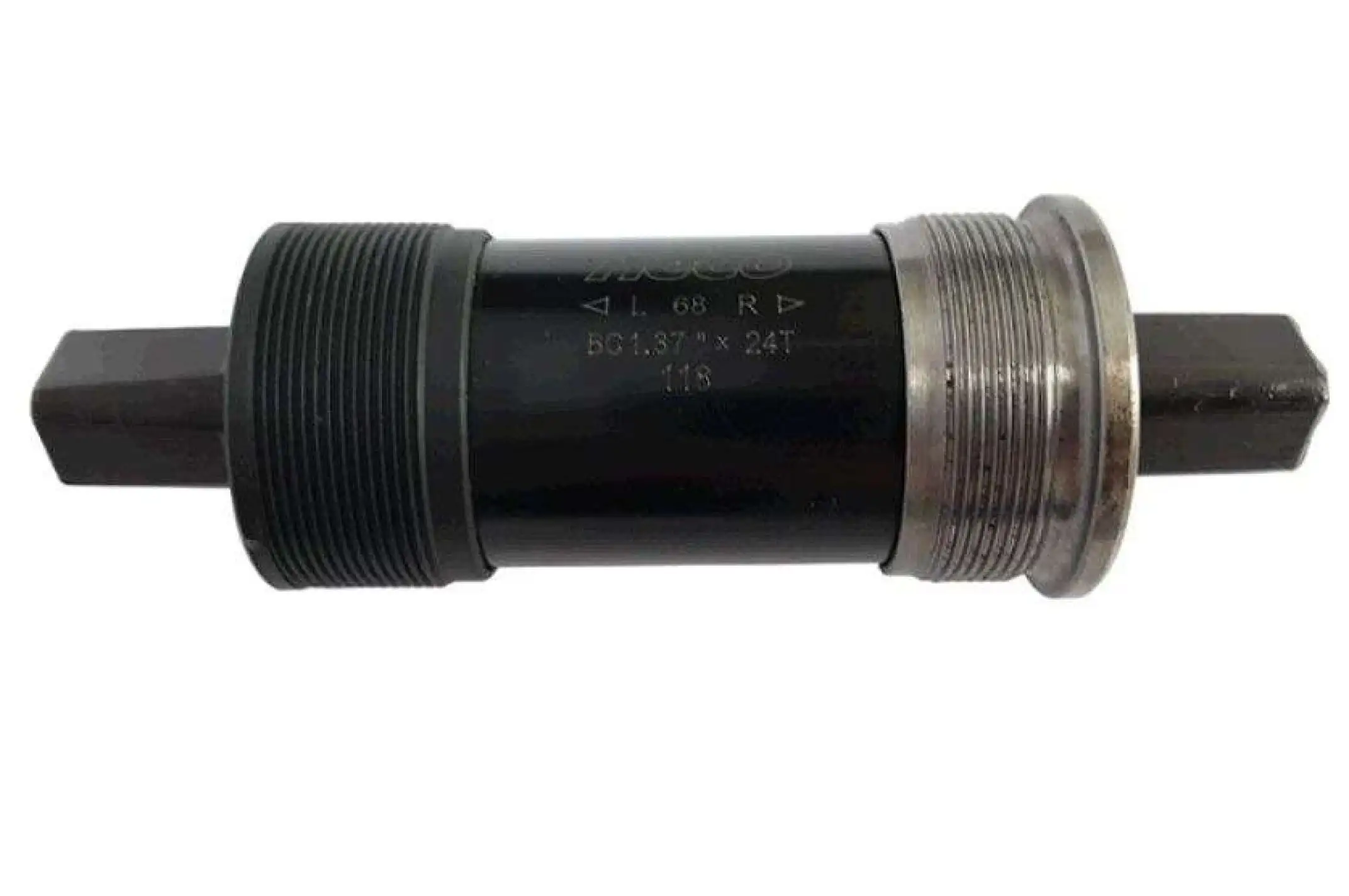Каретка велосипедная неразборная   (квадрат)   (L-118mm)   (B910P)   (NECO)   KL