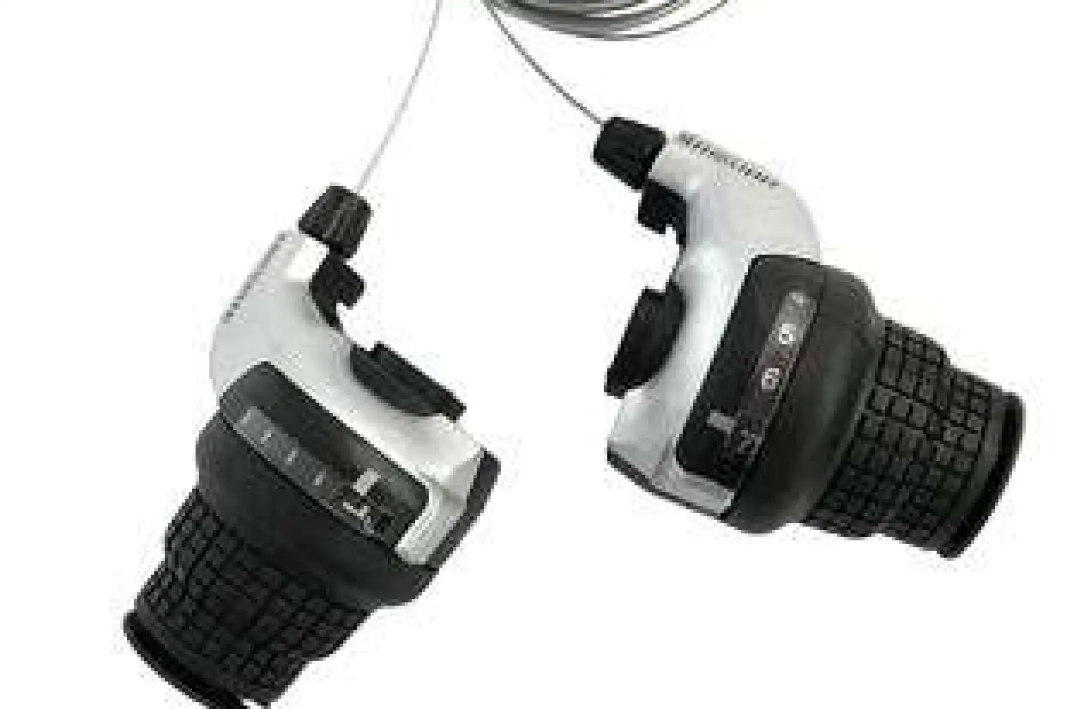 Ревошифт переключения скоростей велосипеда (L-3, R-7 скоростей) серебро KDSG-41 03F/7SI KL