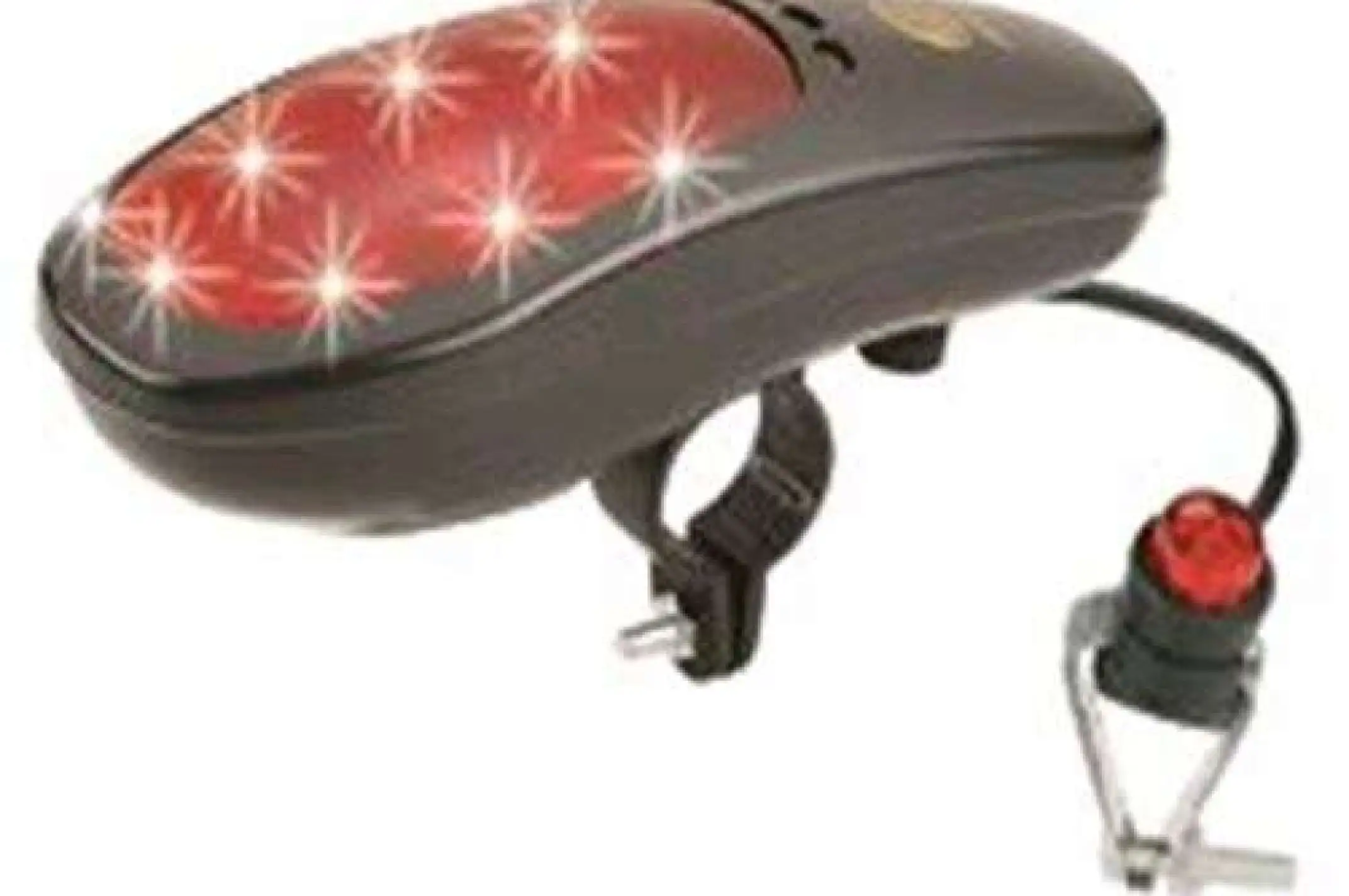 Сигнал   велосипедный с подсветкой (банан)   (черный, 7 LED) (mod:JY-90A) KL