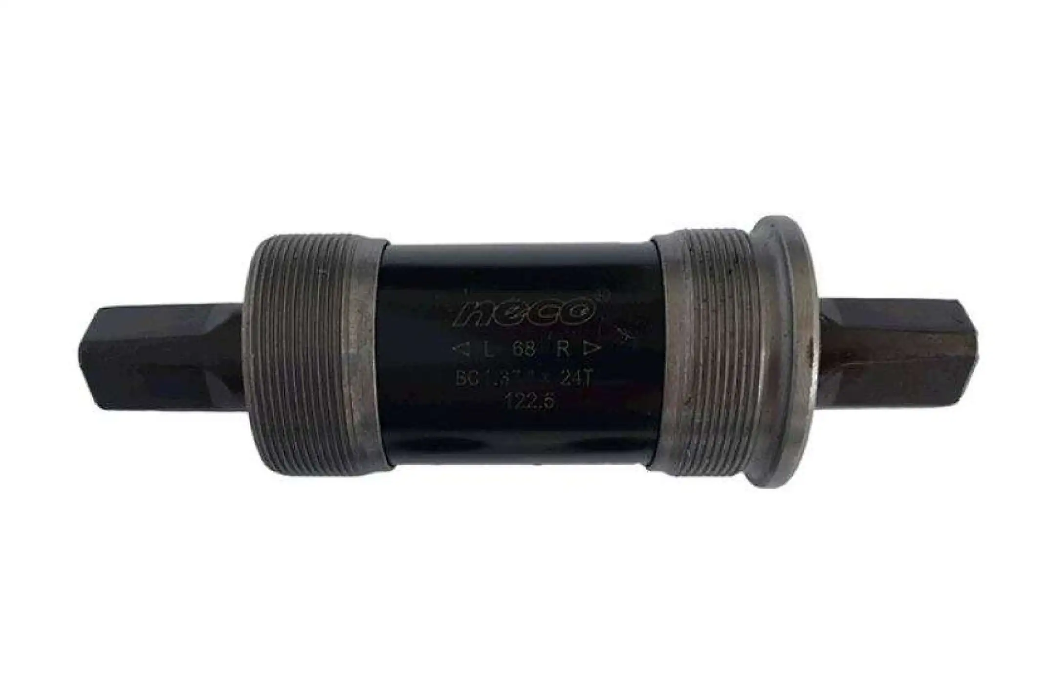 Каретка велосипедная   неразборная   (квадрат)   (L-122.5mm)   YKX