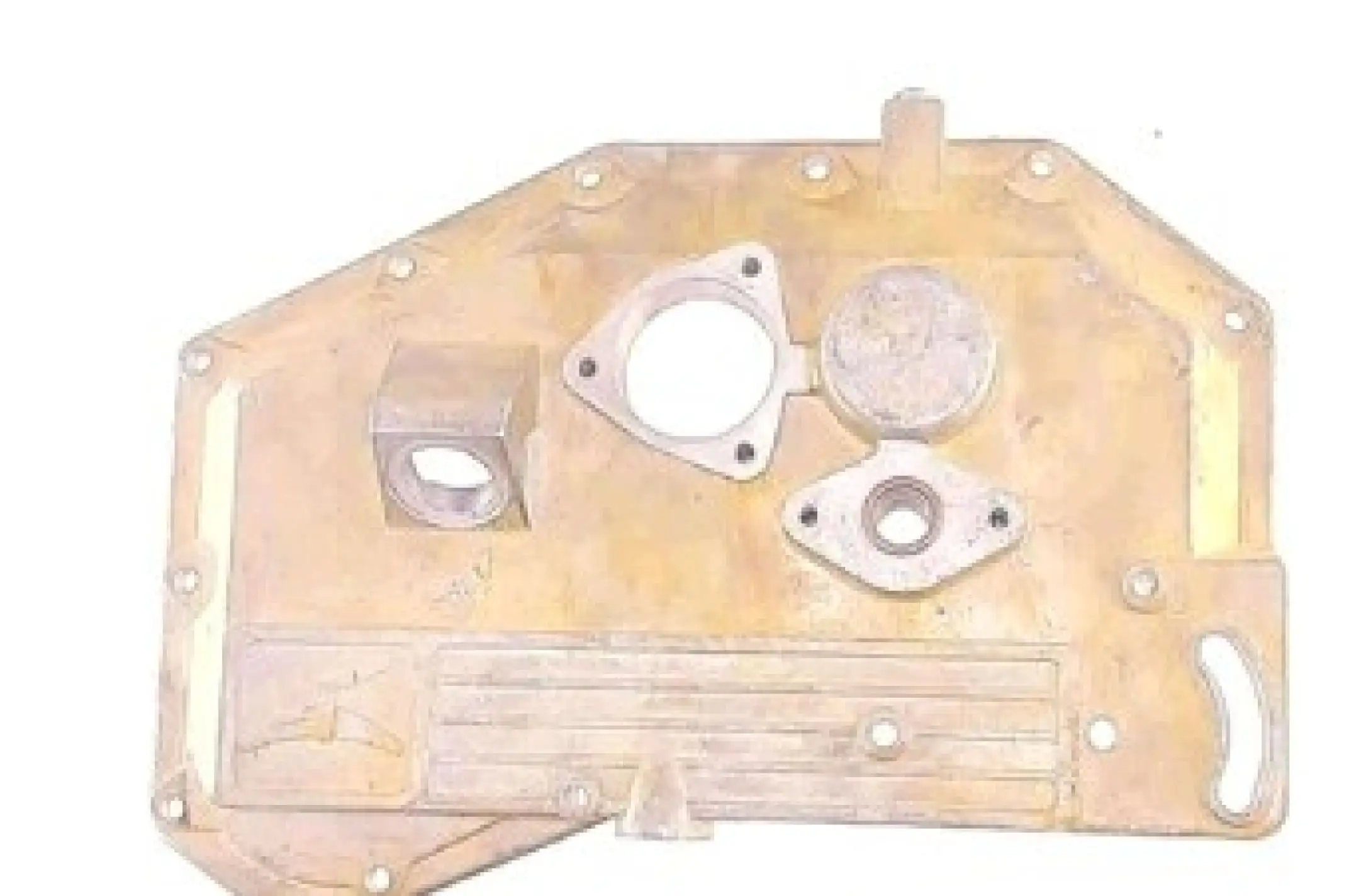 Крышка блока двигателя м/б   175N/180N   (7/9Hp)   (длинная)   FK