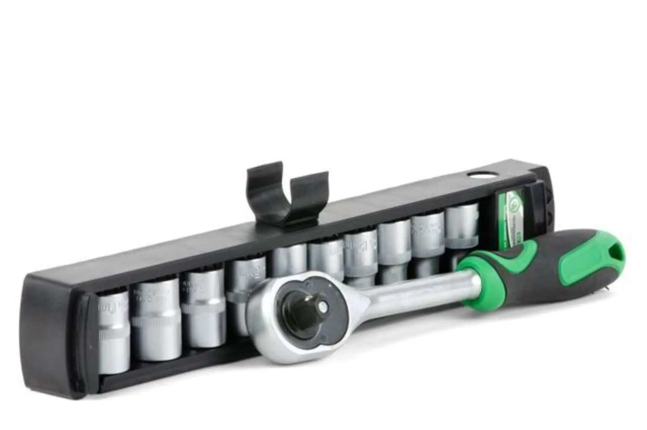 Набор головок 10 шт 1/4 c трещеткой INTERTOOL