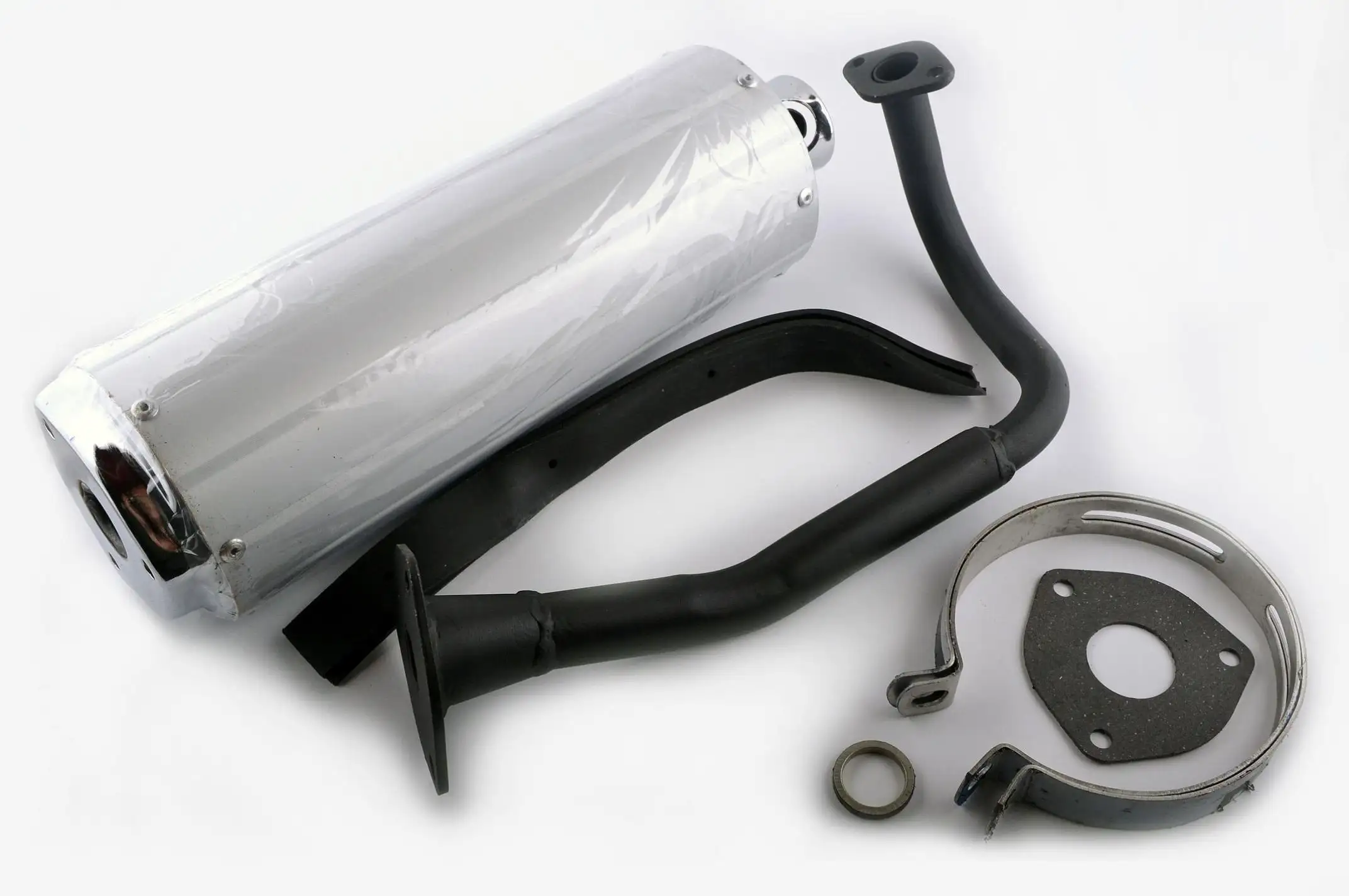Глушитель 4T GY6 50 (+колено, прокладки) EVO