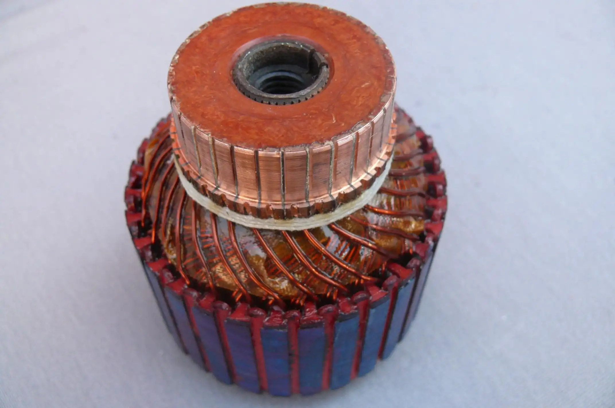 Якорь генератора ИЖ 6V (Планета, Юпитер. ИЖ49, ИЖ56) VDK