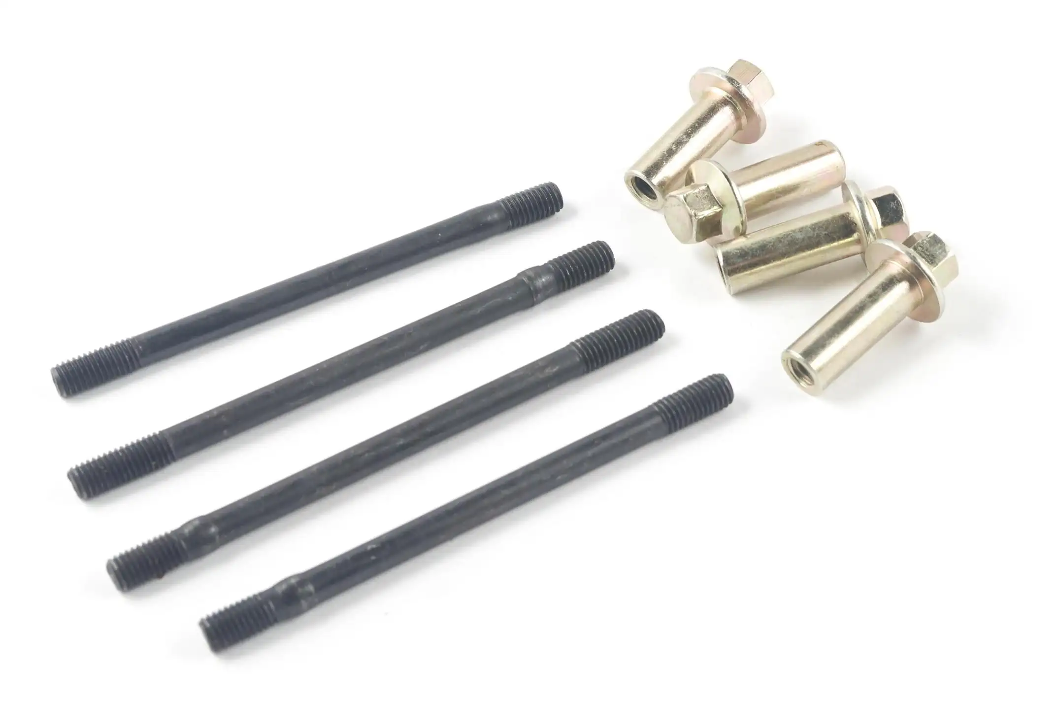 Шпильки цилиндра (4шт)   4T CG125/150   (+гайки)   KOMATCU   (mod.A)