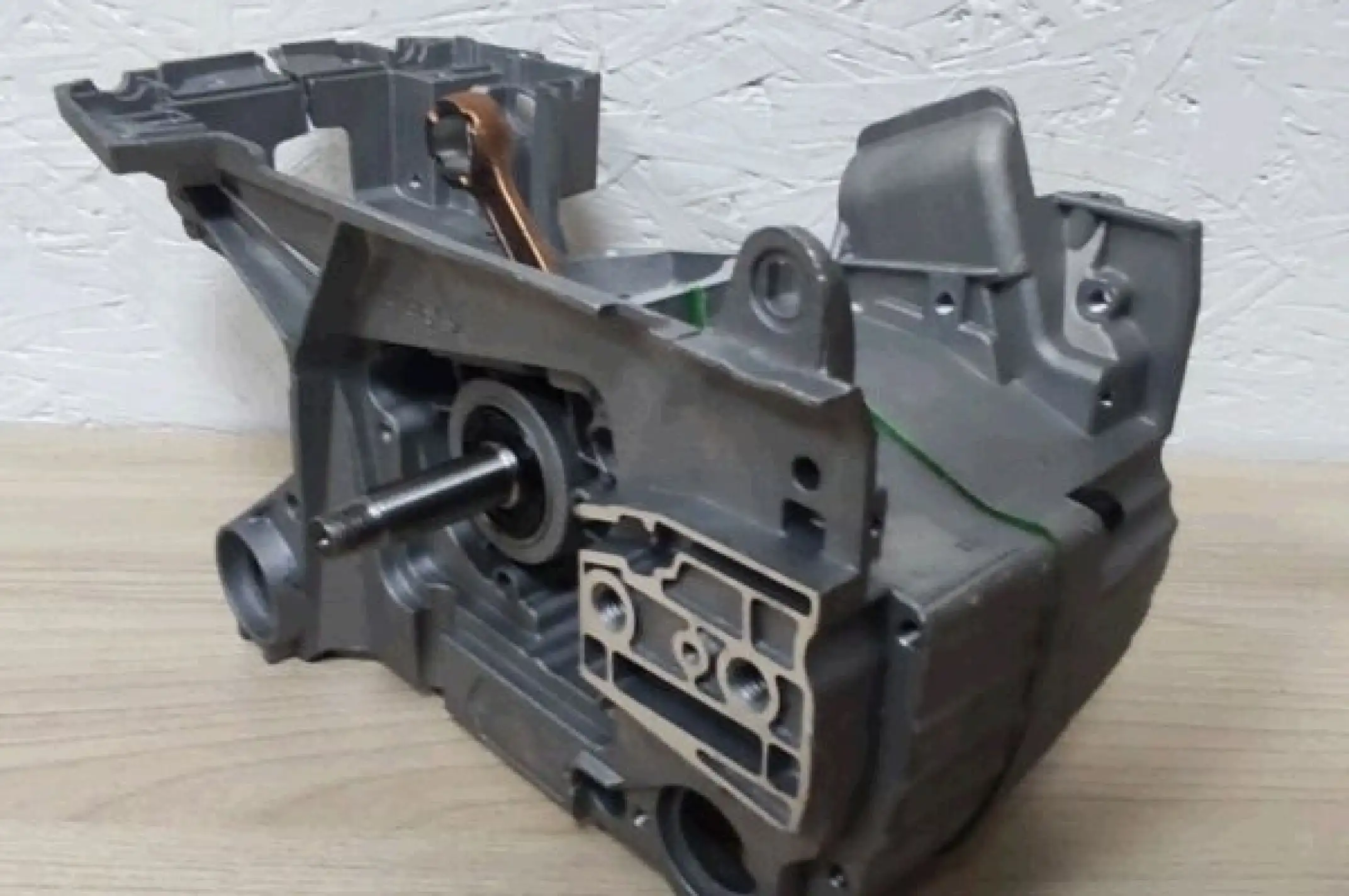 Картер б/п для Goodluck GL4500/5200 + коленвал WOODMAN (mod.A)