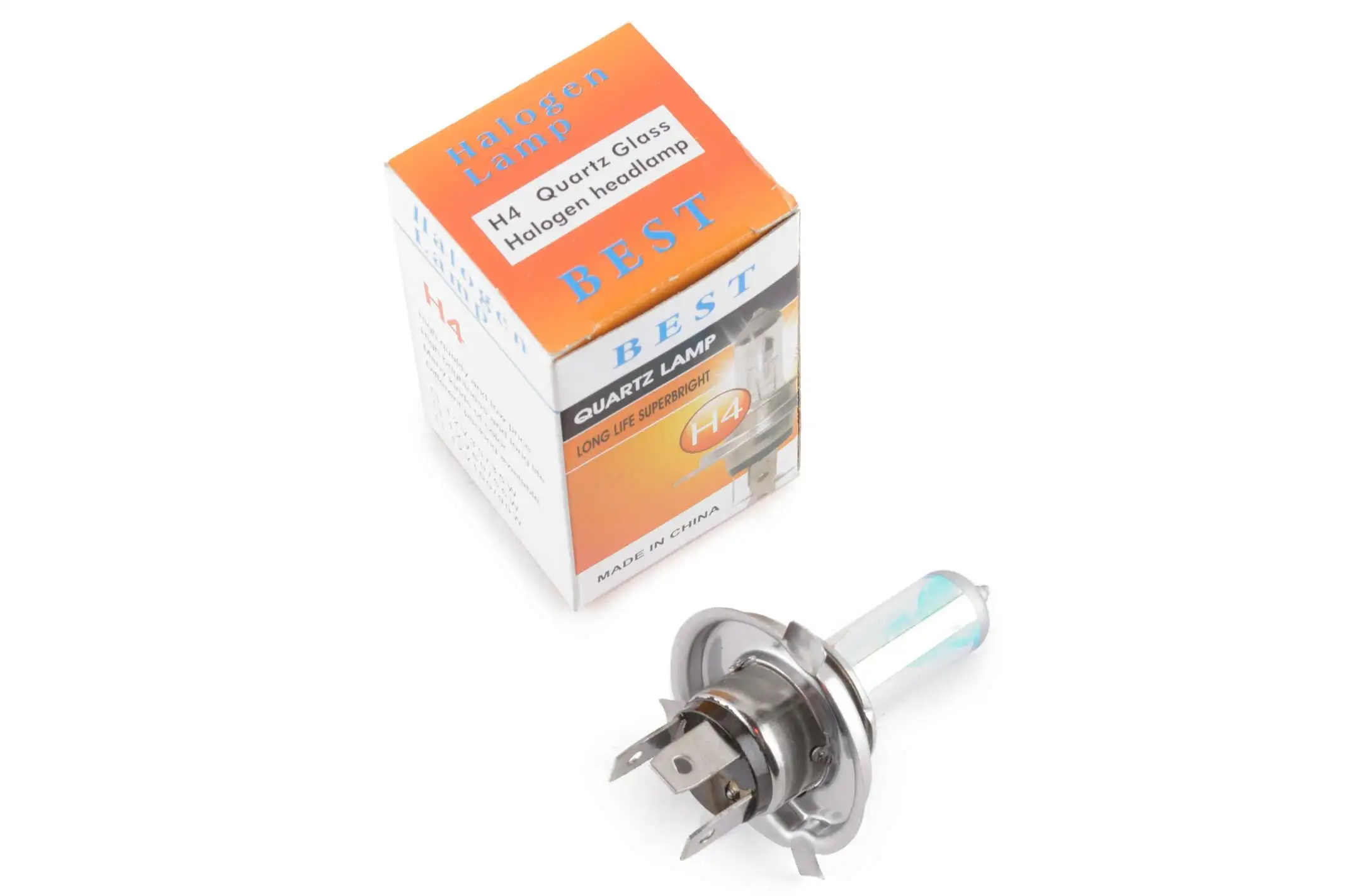 Лампа H4 (авто) 12V 35W/35W (хамелеон розовый) BEST (mod:A)