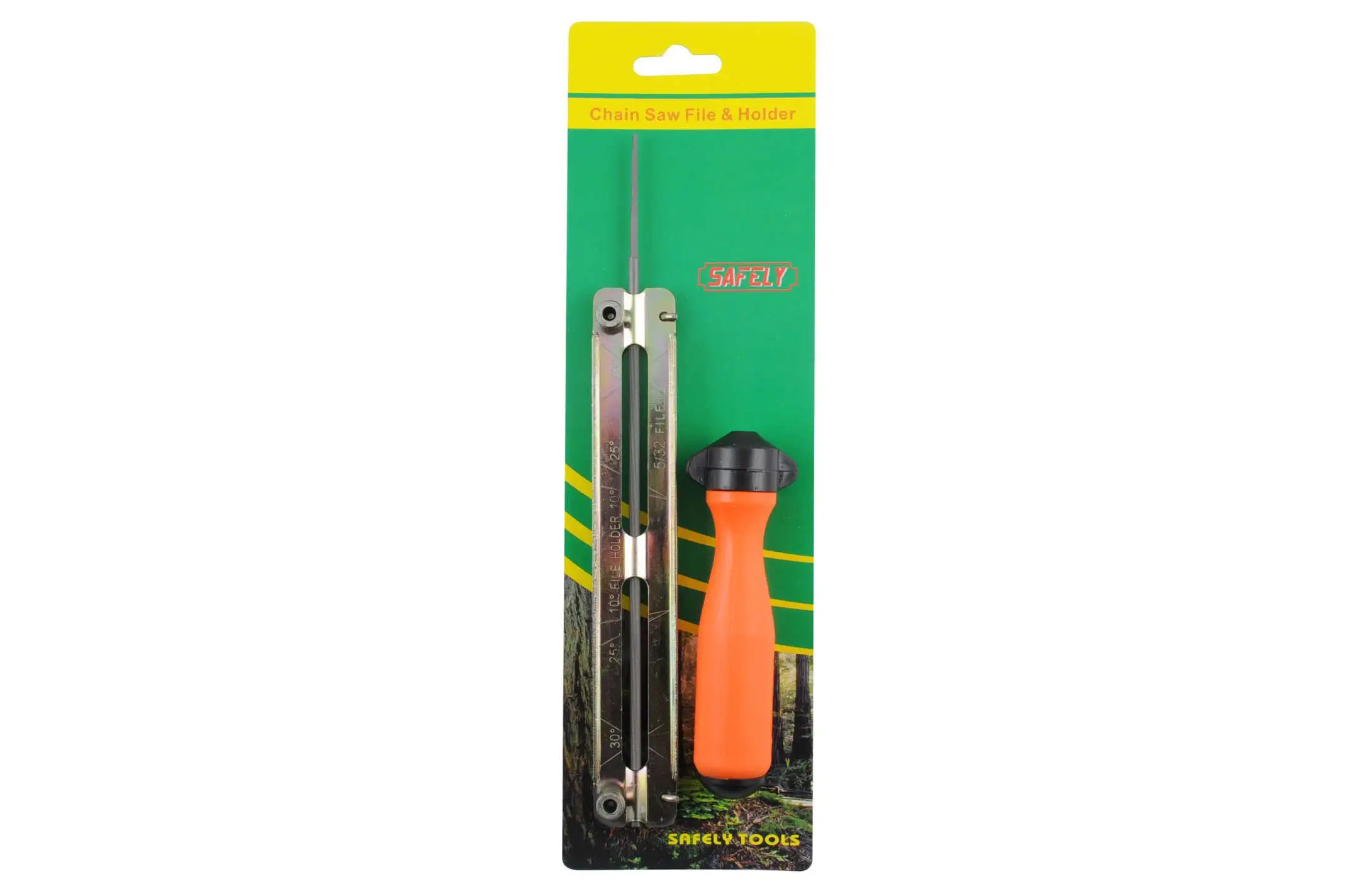 Напильник бензопильный   Ø4,8mm   (+планка, ручка)   SAFELY