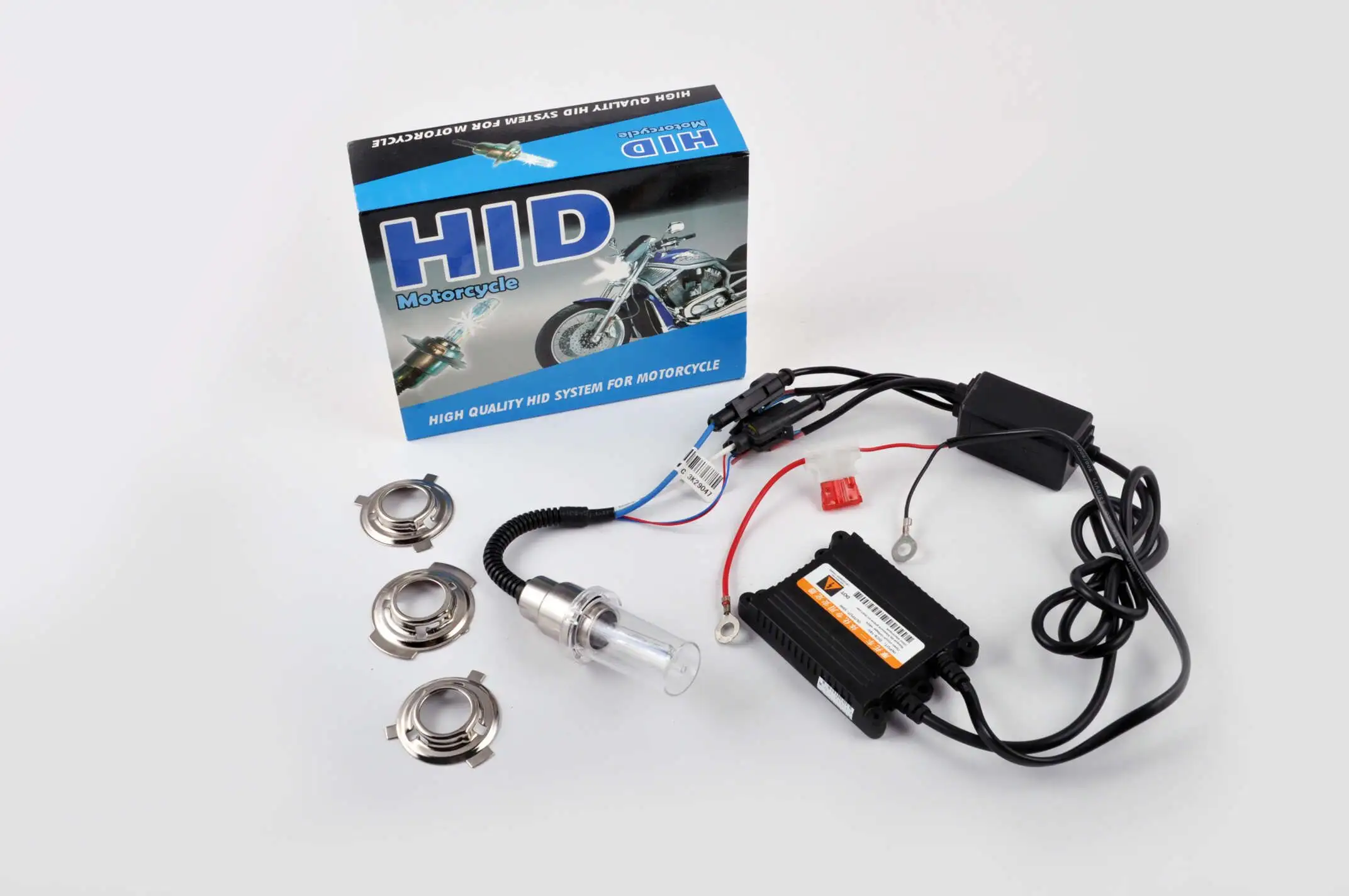 Биксенон (мото) H6 DC 8000K slim   KTO