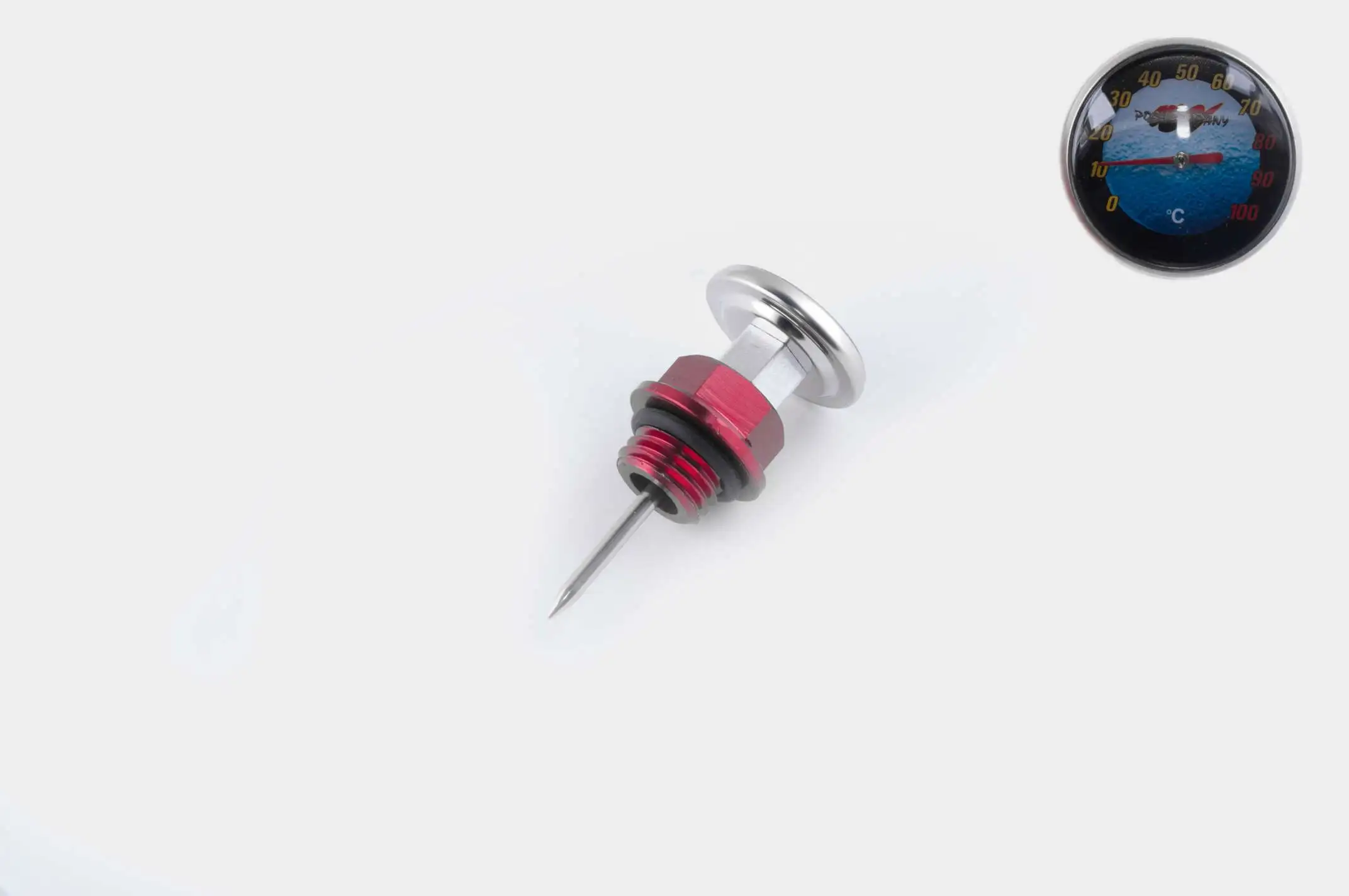 Щуп масла   Delta   Ø19.0mm, L-75mm   (+датчик температуры)   (красный)   KOMATCU