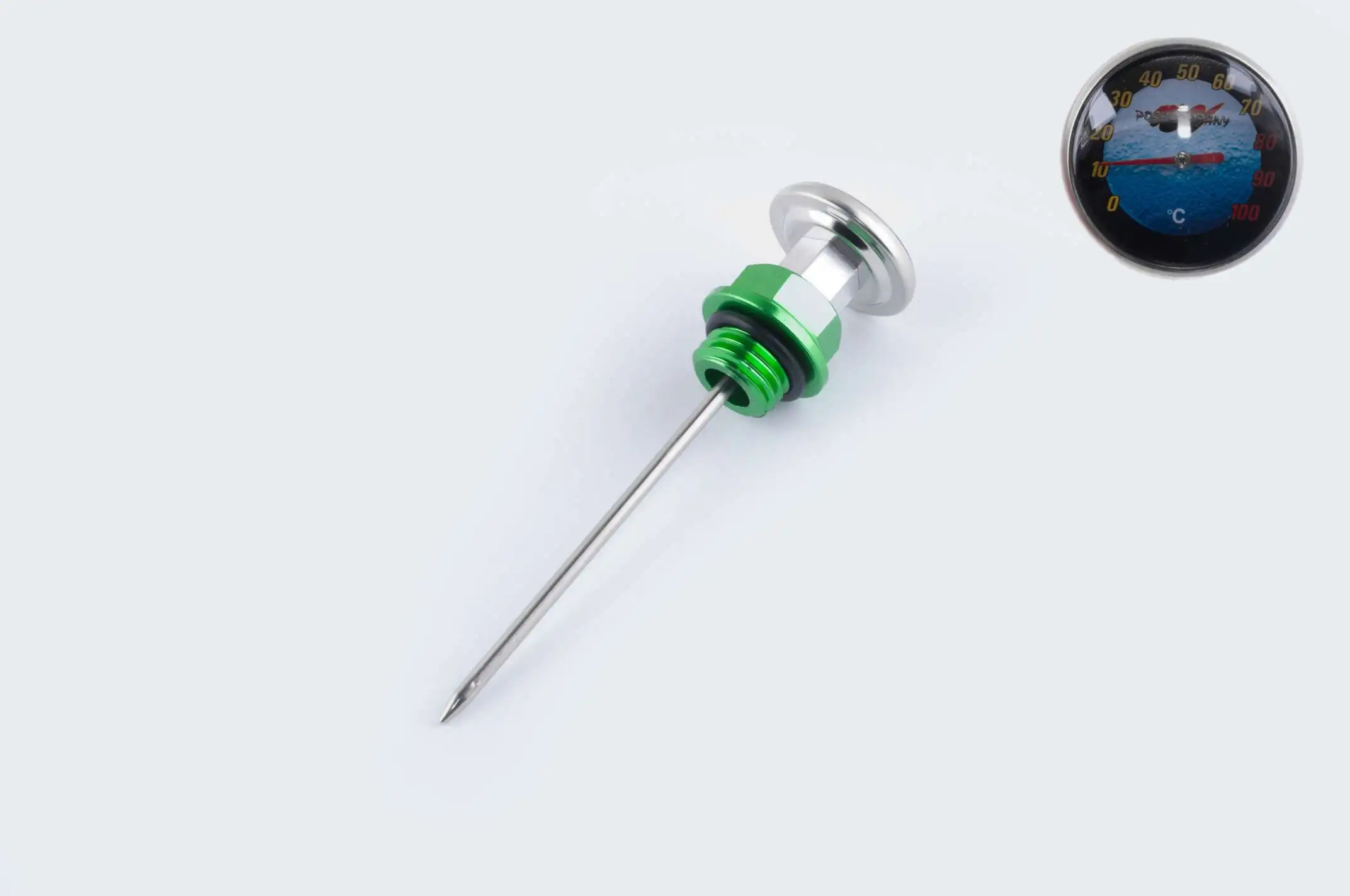Щуп масла Ø19.0mm, L-137mm (+датчик температуры) (зеленый) KOMATCU