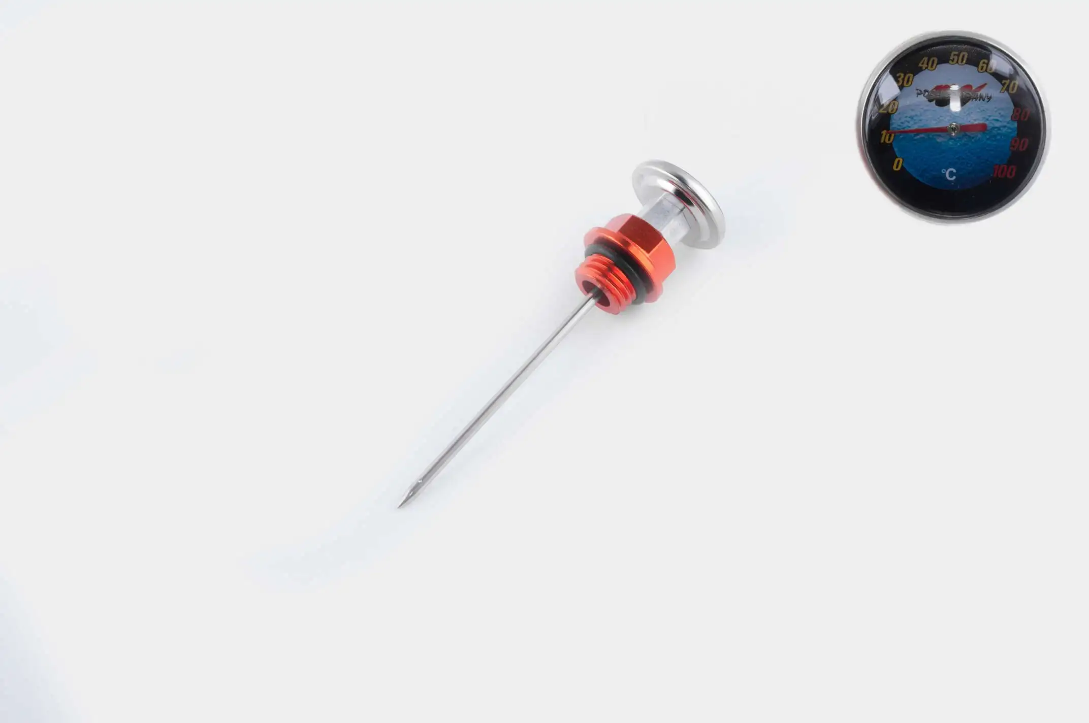Щуп масла   Ø19.0mm, L-137mm   (+датчик температуры)   (оранжевый)   KOMATCU