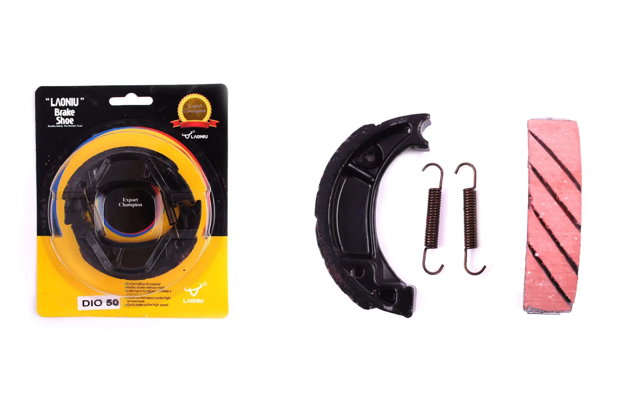 Колодки тормозные (барабан)   Honda DIO, TACT   (champion)   LAONIU