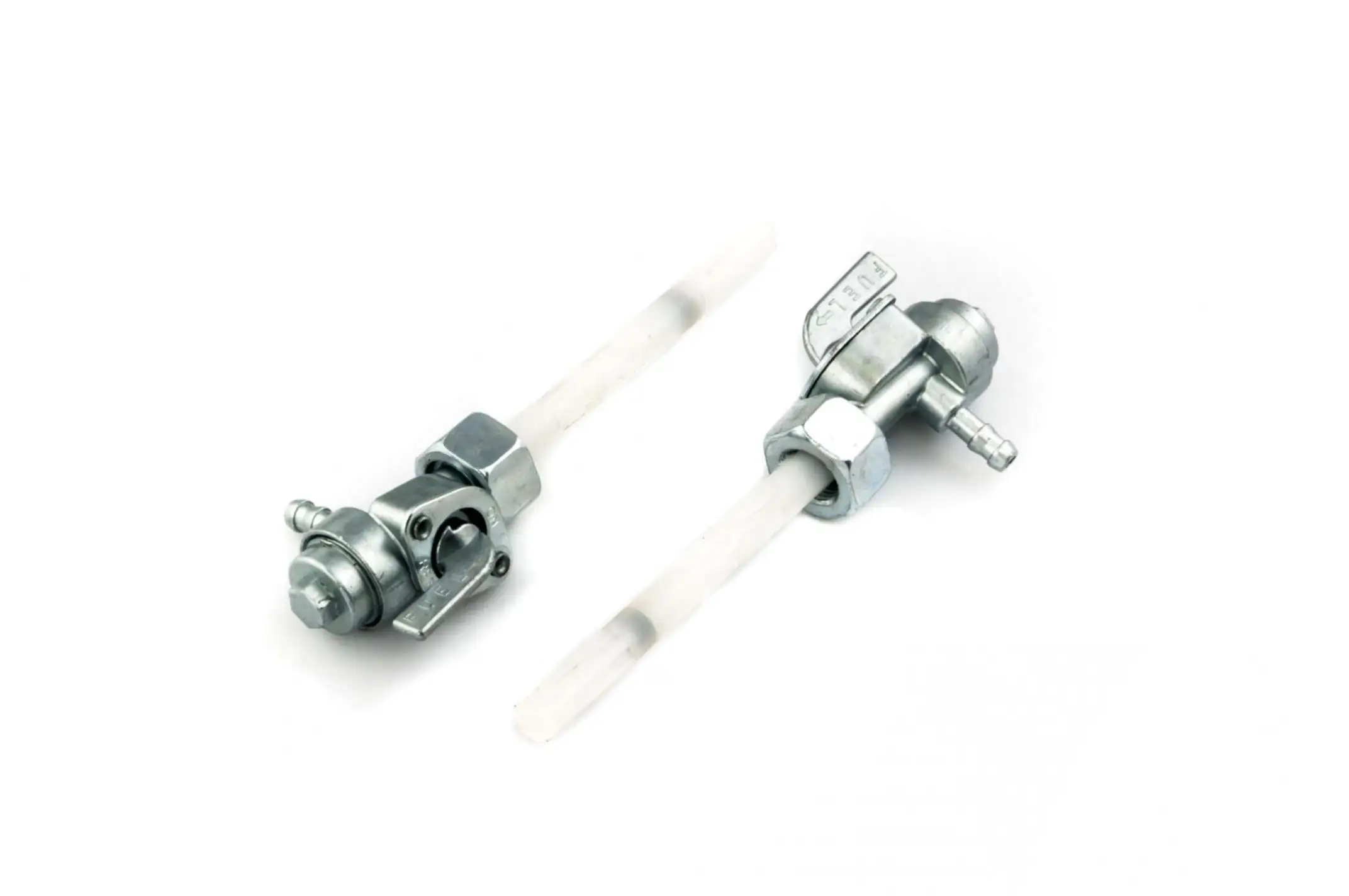 Кран топливный Delta (гайка Ø12mm, штуцер 90*, резерв) HY