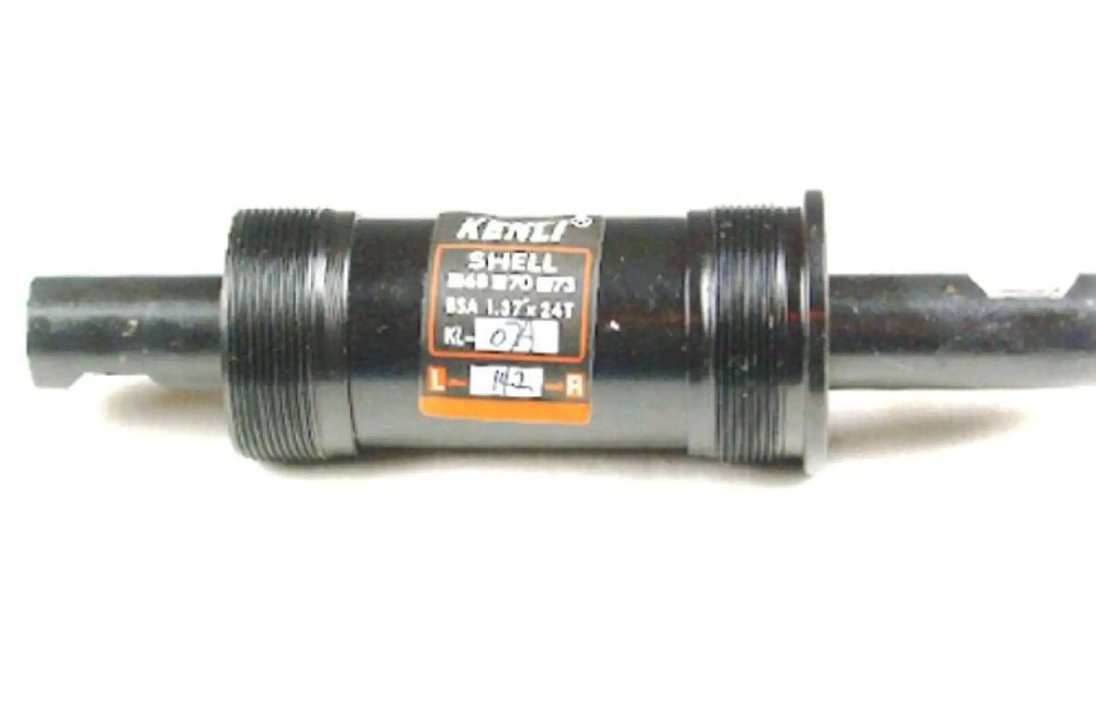Каретка велосипедная неразборная   (клин)   (L-142mm)   KENLI   (#KL)