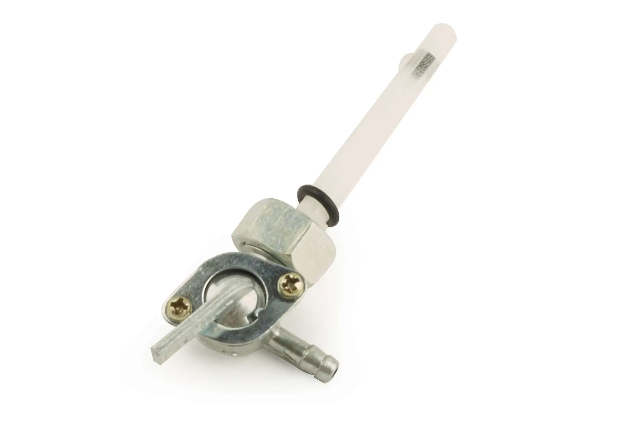 Кран топливный Alpha (гайка Ø14mm, штуцер 90*) HY