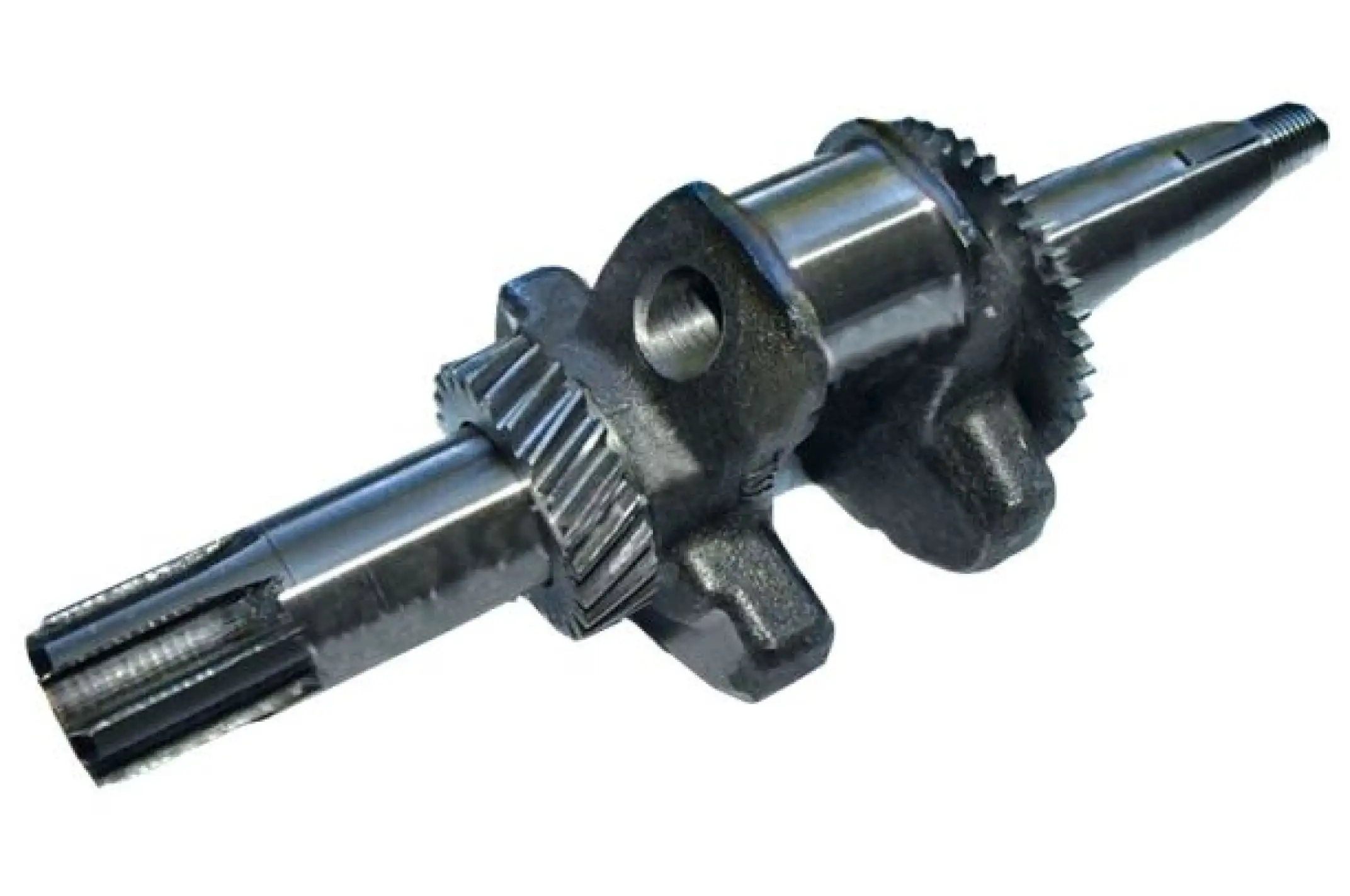 Коленвал   м/б   168F/170F   (6,5/7Hp)   (под шлицы, Ø25mm)   (в сборе c шестернями)   BEST