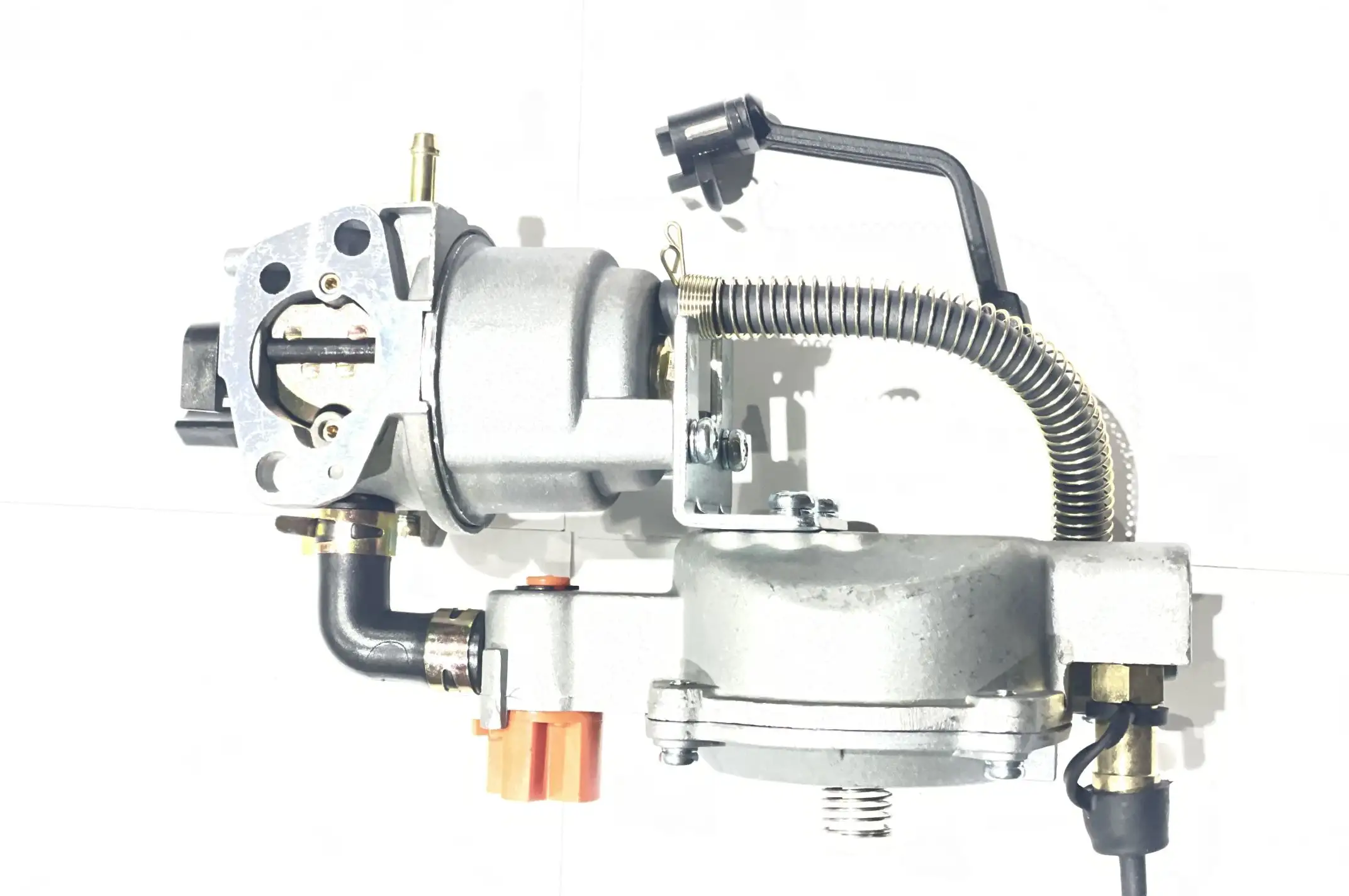 Карбюратор бензогенератора 1,6-3кВт LPG (пропан-бутан) (механизм рычажный) с переключателем LIBA