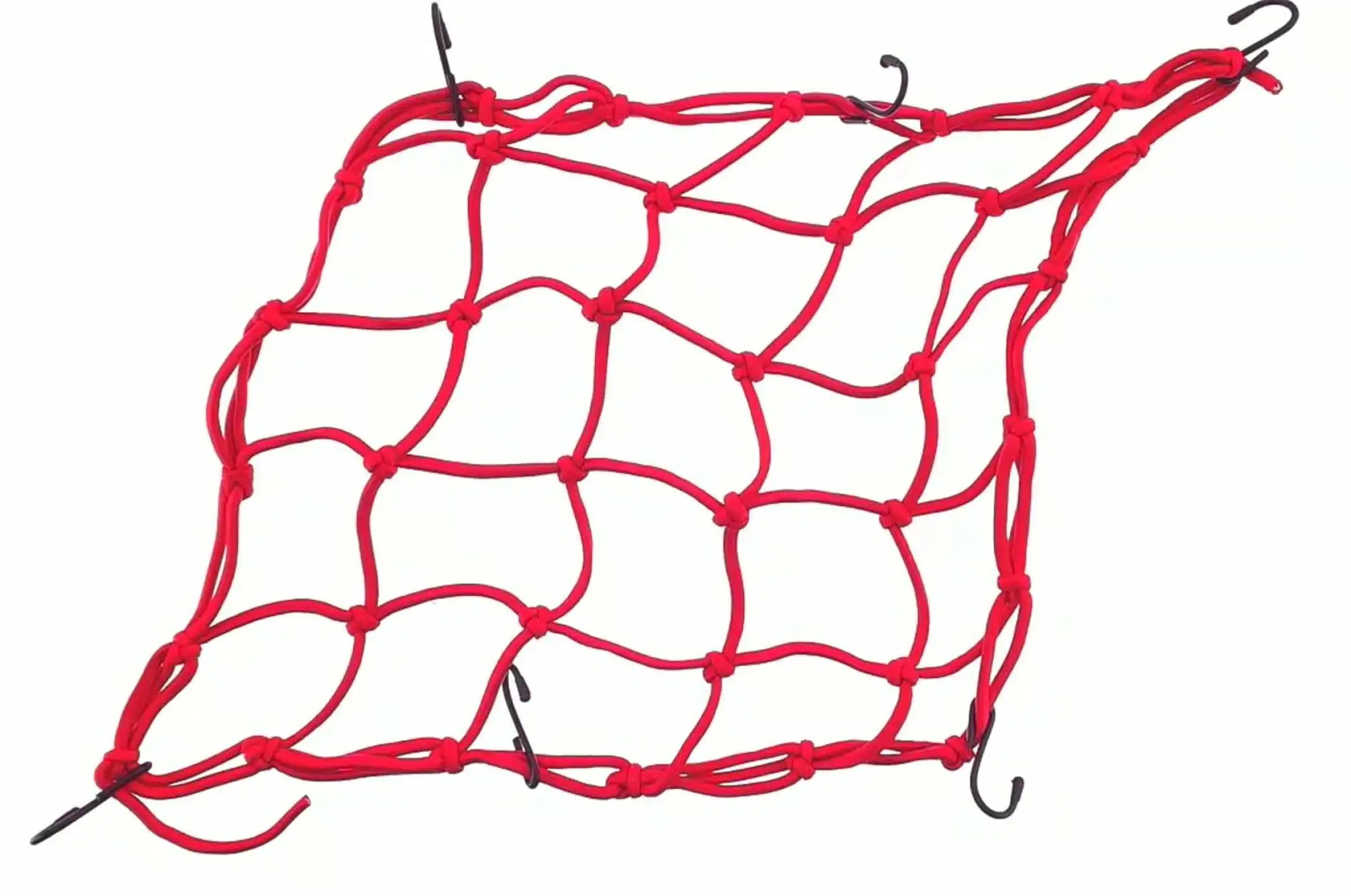 Сетка багажника (паук)   (красная)   MANLE