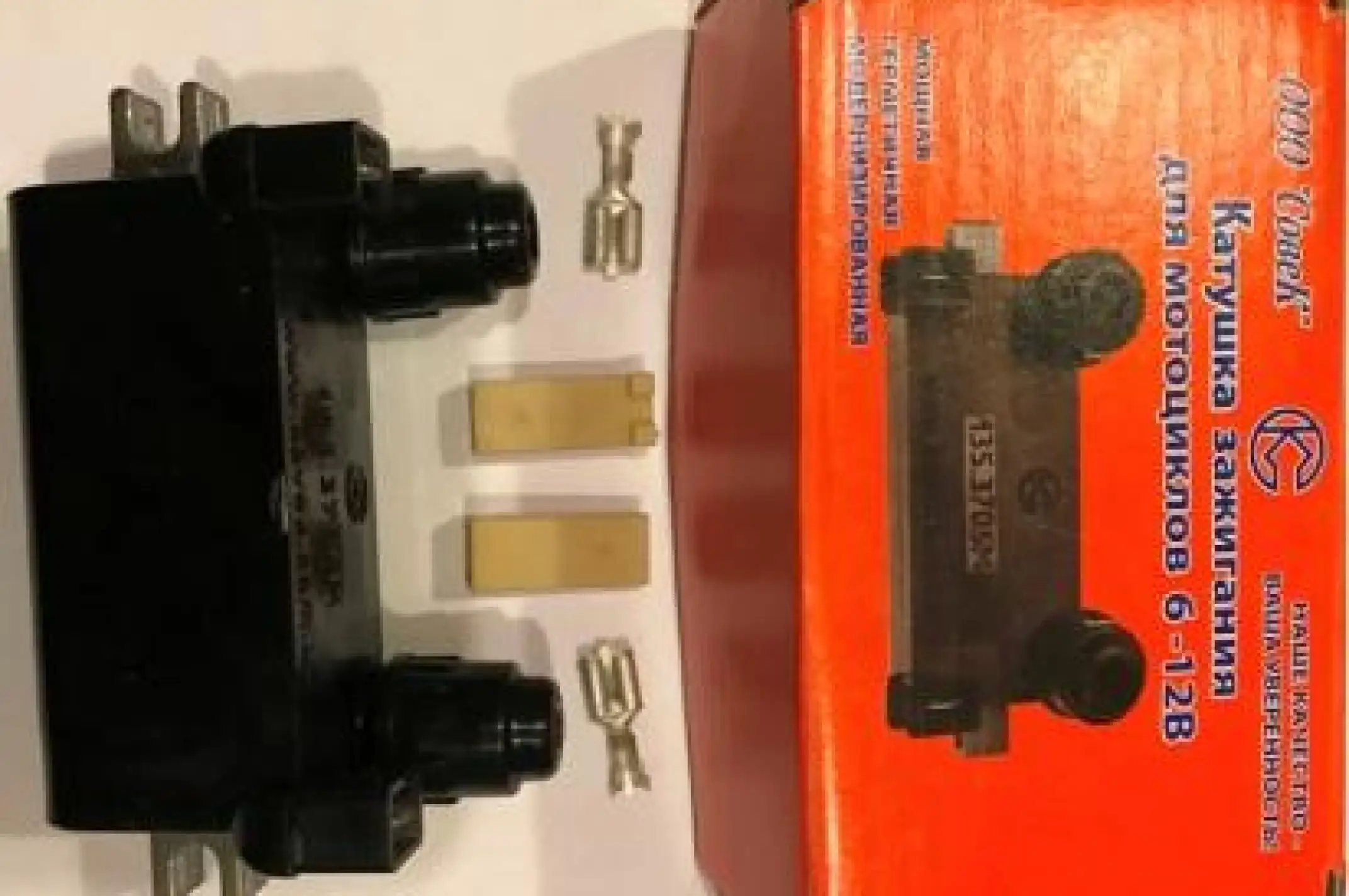 Катушка зажигания   МТ, ДНЕПР, УРАЛ   12V (204 -3705)   (КСЗ)   СОВЕК   (#VDK)