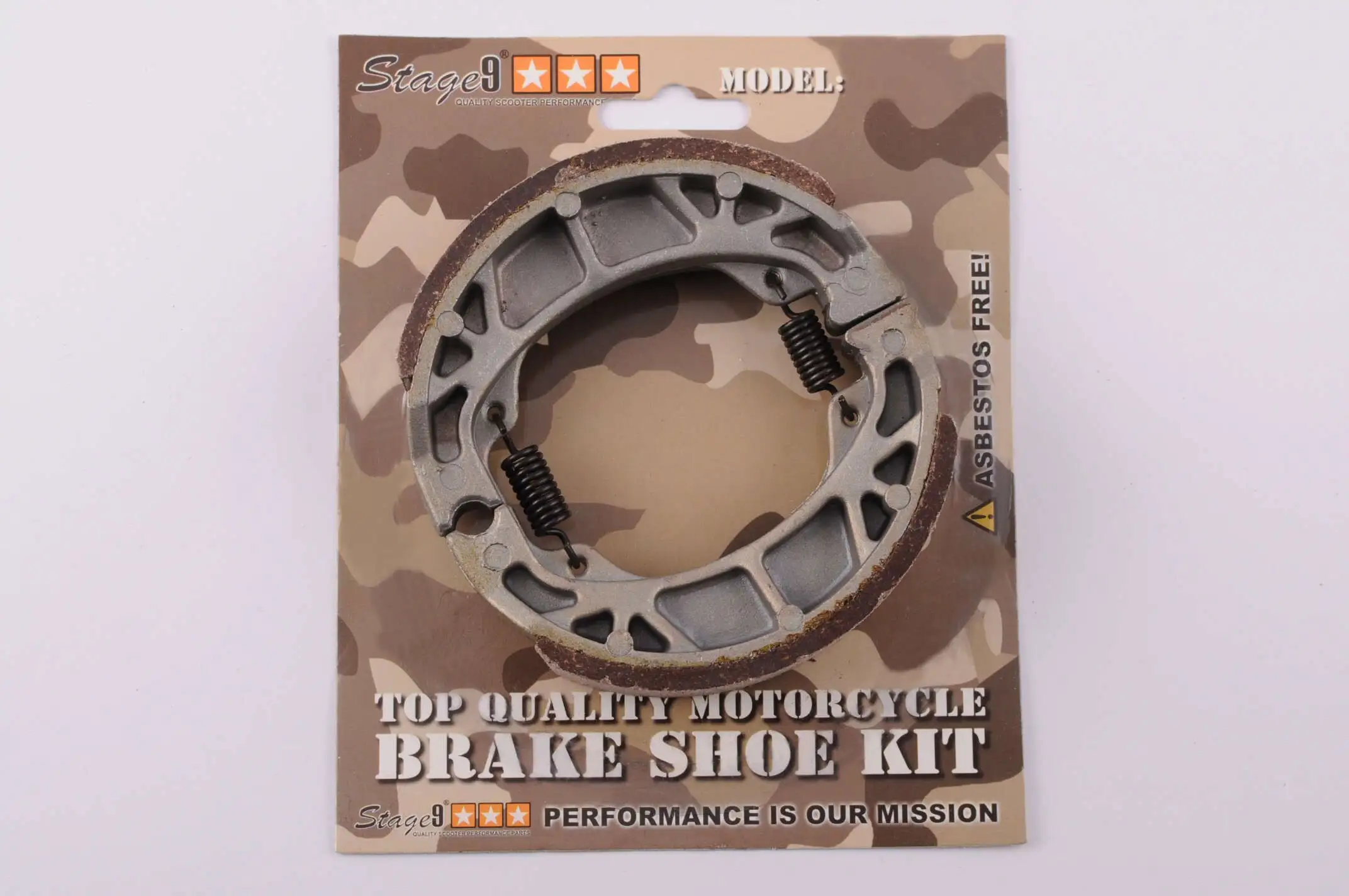 Колодки тормозные (барабан)   4T GY6 50-150   (10/12 колесо)   STAGE-9