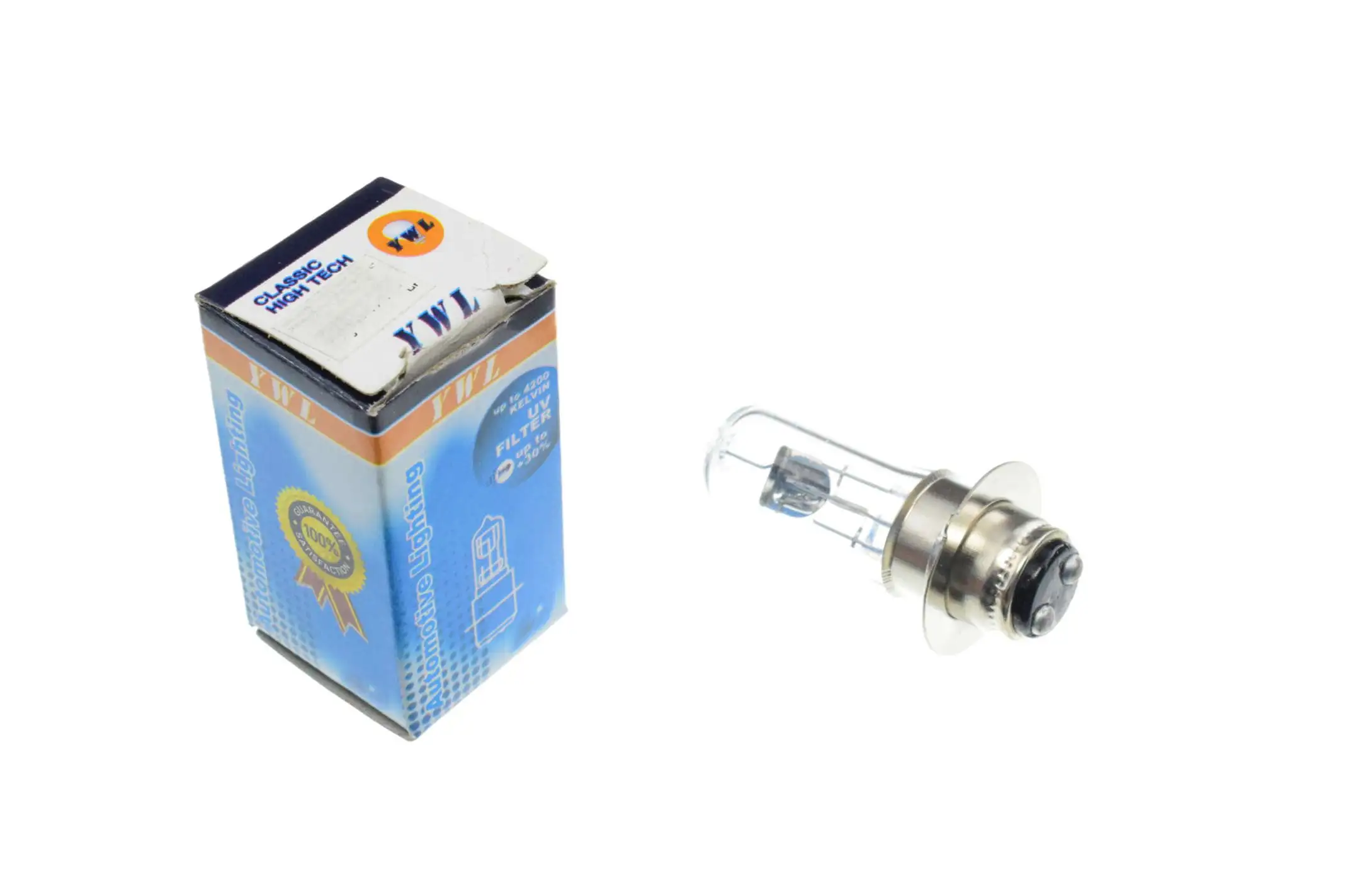 Лампа P15D-25-1 (1 ус)   12V 50W/50W   (белая)   YWL