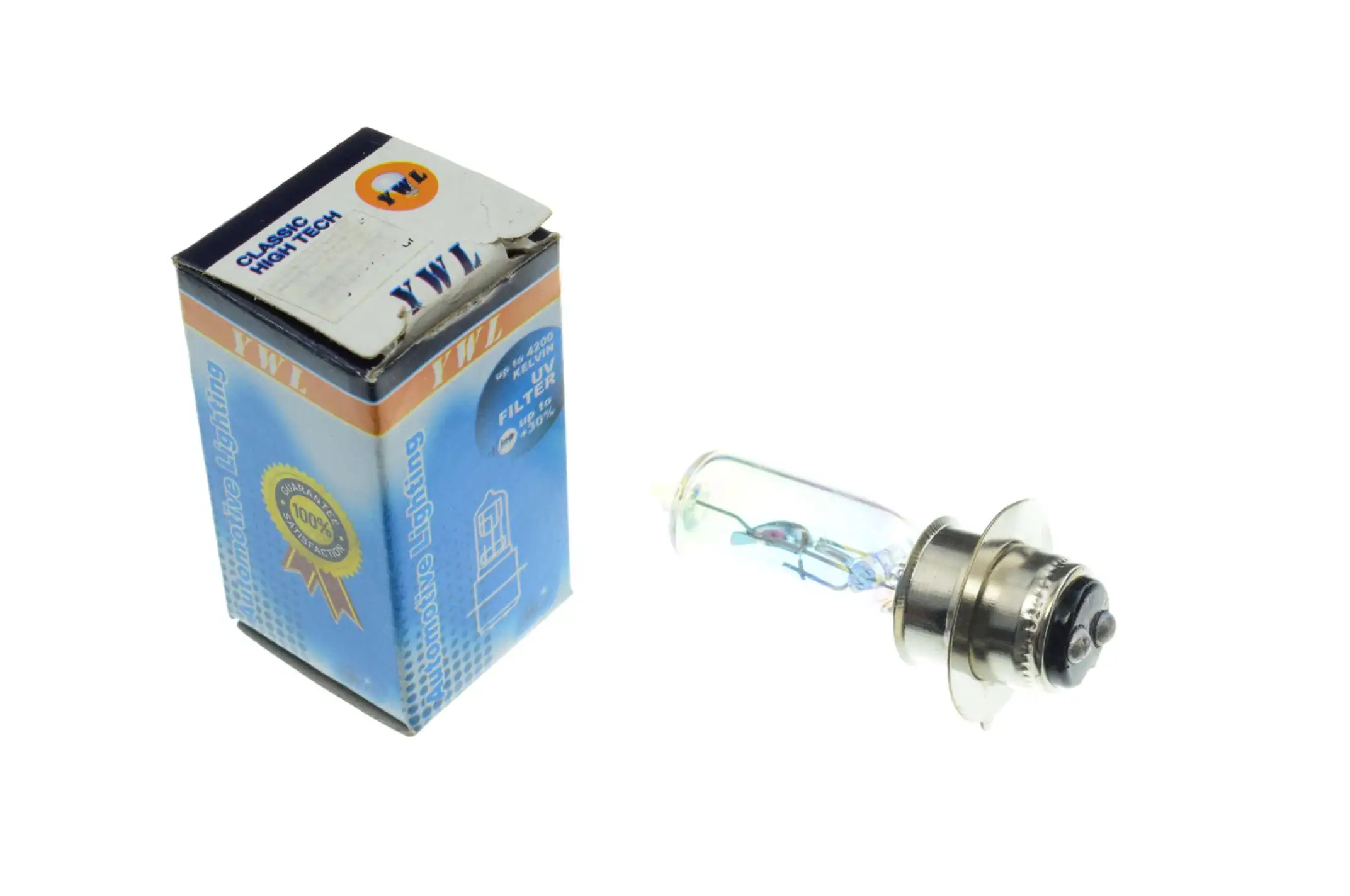 Лампа P15D-25-1 (1 ус)   12V 50W/50W   (хамелеон радужный)   YWL