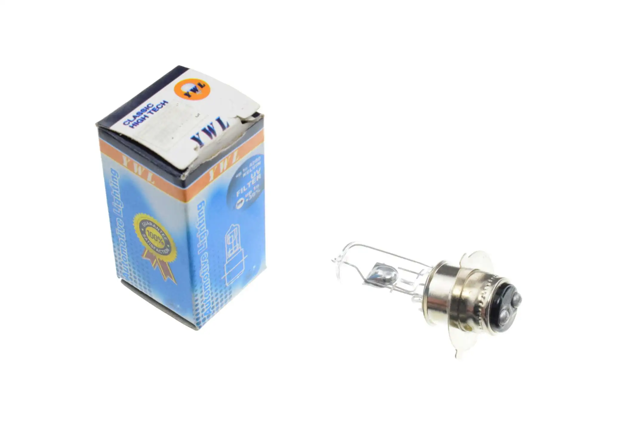 Лампа P15D-25-3 (3 уса)   12V 35W/35W   (белая)   TOPCROWN