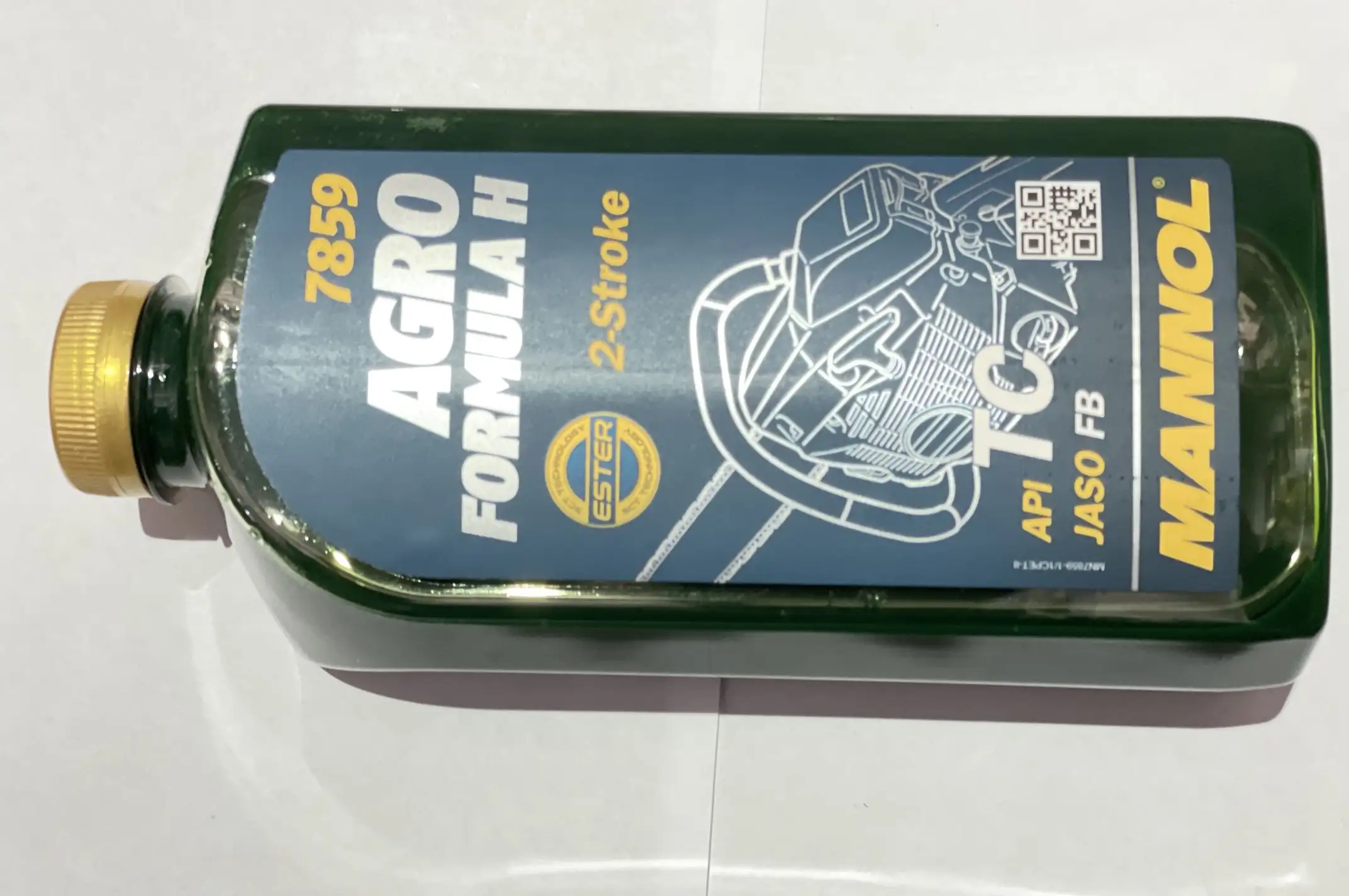 Масло   2T, 1л   (минеральное, для бензопил и мотокос, 7859 Agro HSQ API TC)   MANNOL