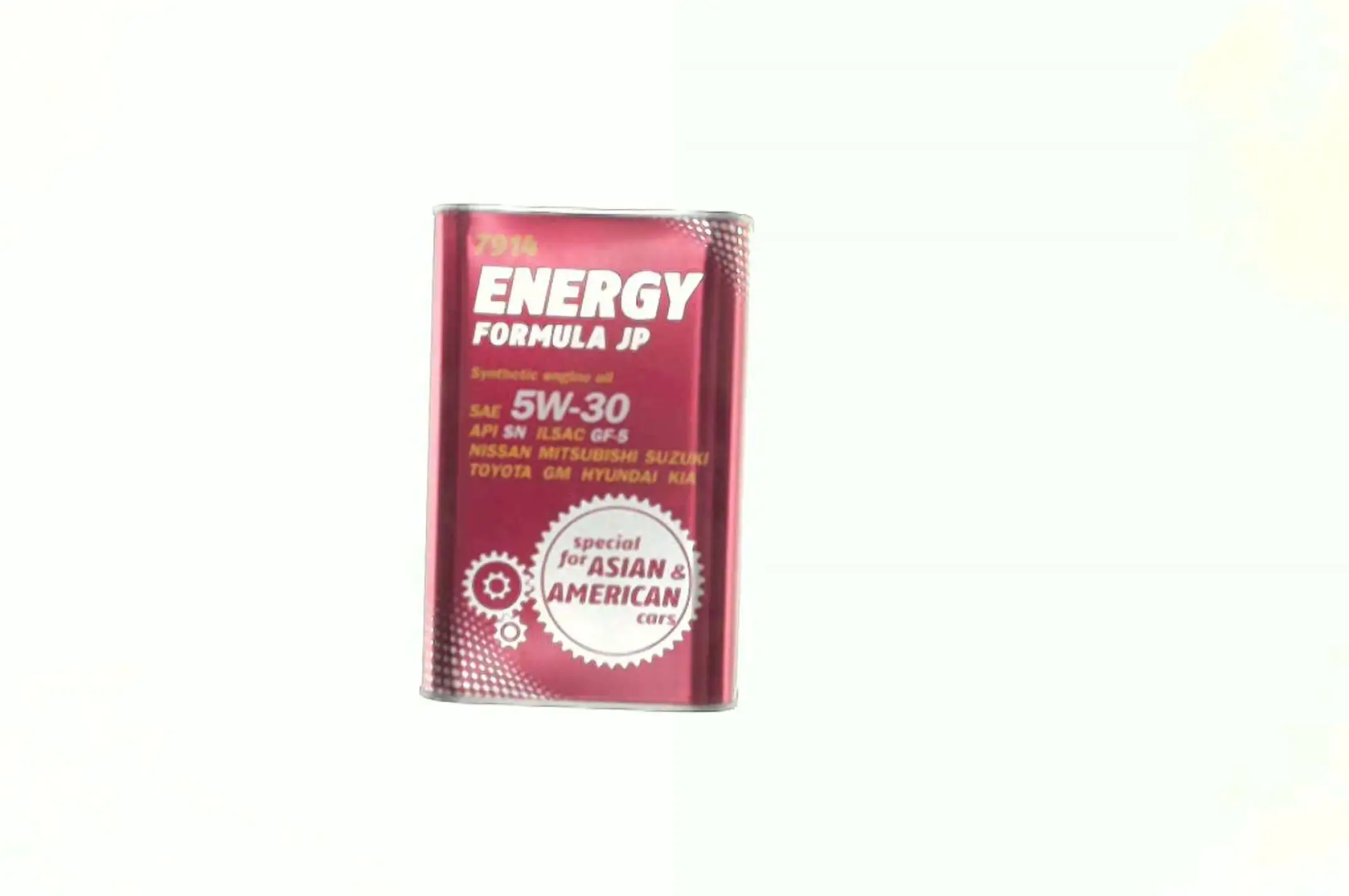 Масло автомобильное, 1л ж/б (SAE 5W-30, синтетика, Energy Formula JP API SL) MANNOL