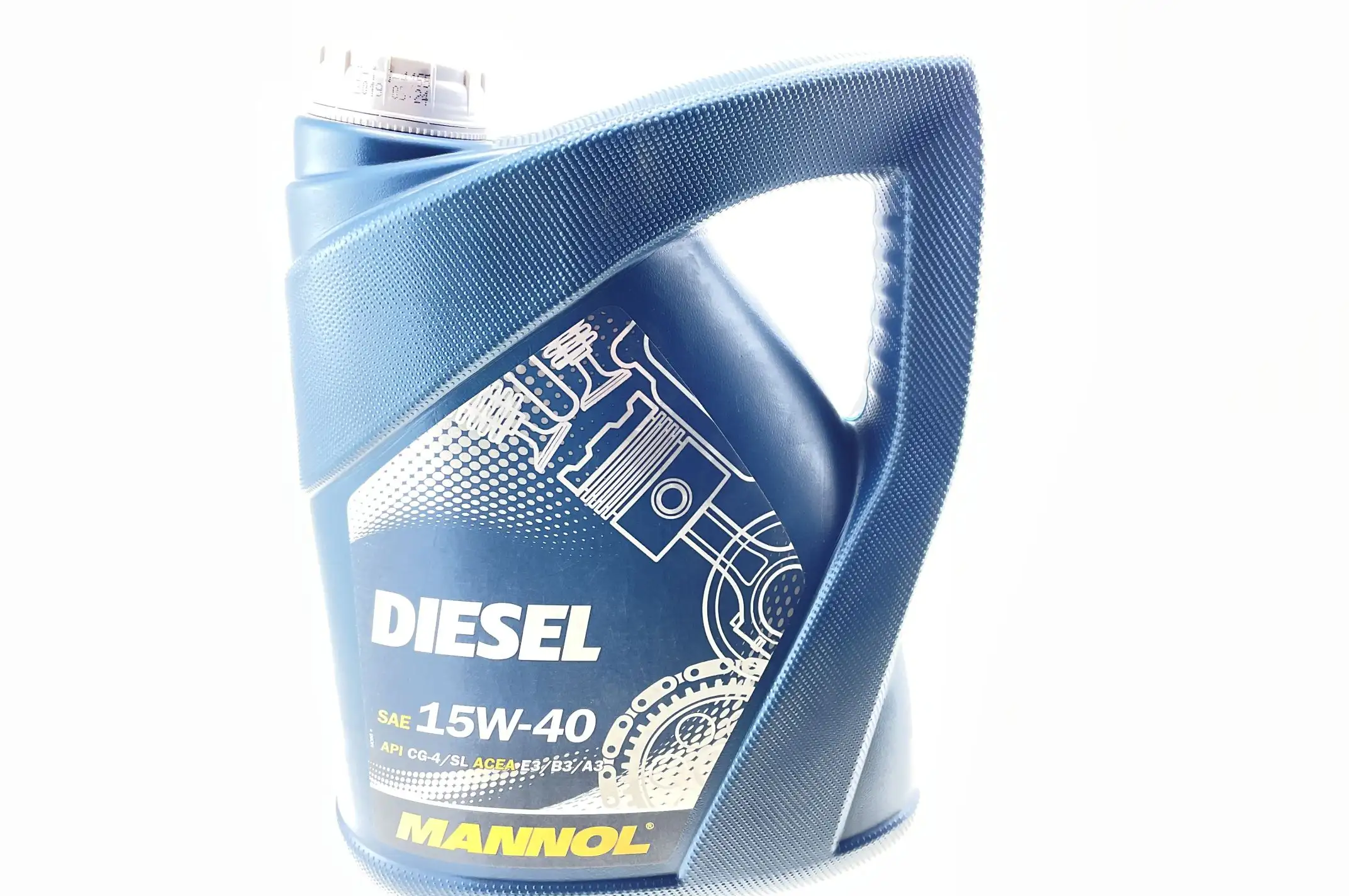 Масло автомобильное, 5л (SAE 15W-40, минеральное, Diesel API CG-4/CF-4/CF/SL) MANNOL