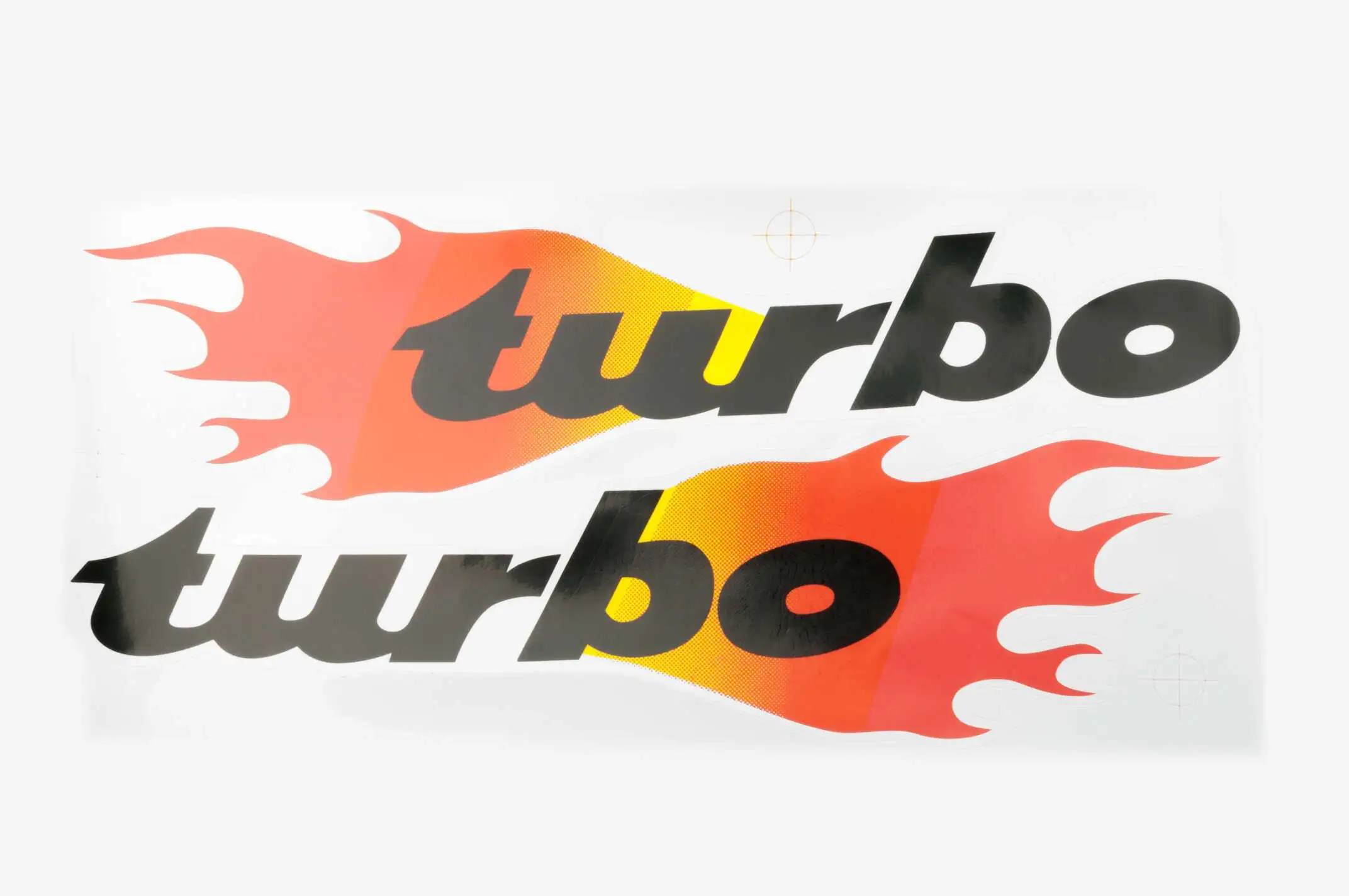 Наклейки (набор) TURBO (23х13см) (#0203)