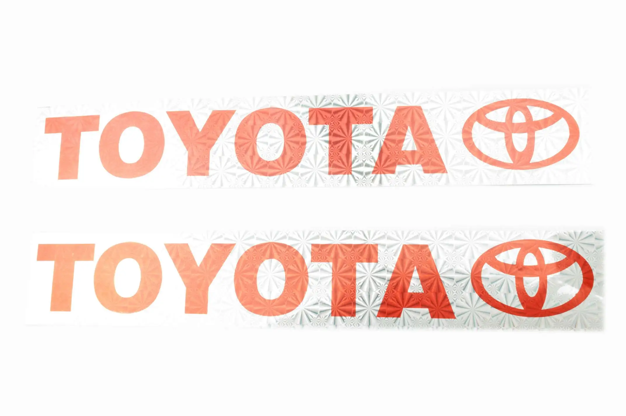 Наклейки (набор) Toyota (45х8см) (#7335)
