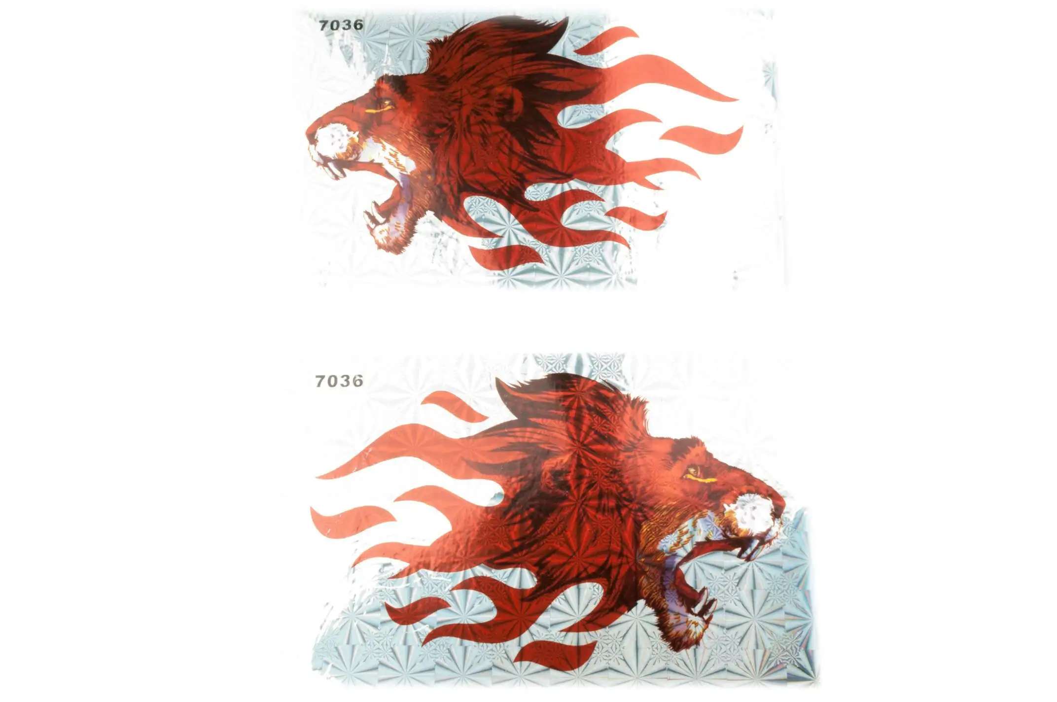 Наклейки (набор) LION (25х16см) (#7036A)