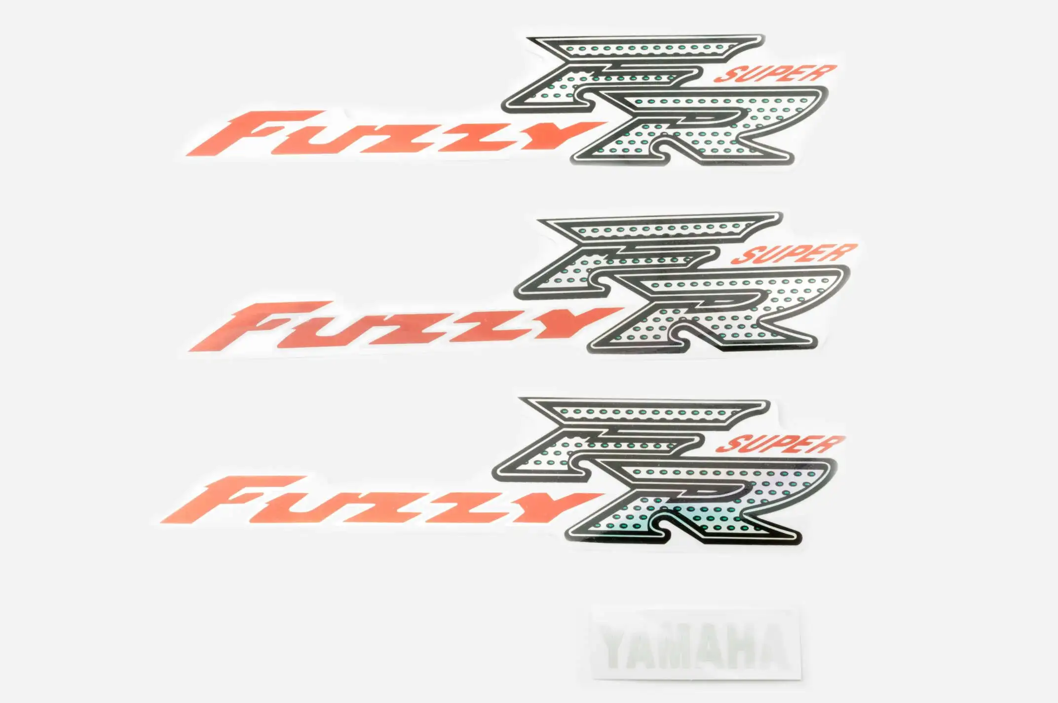Наклейки (набор) Yamaha FUZZY (30х7см, 4шт) (#7461)