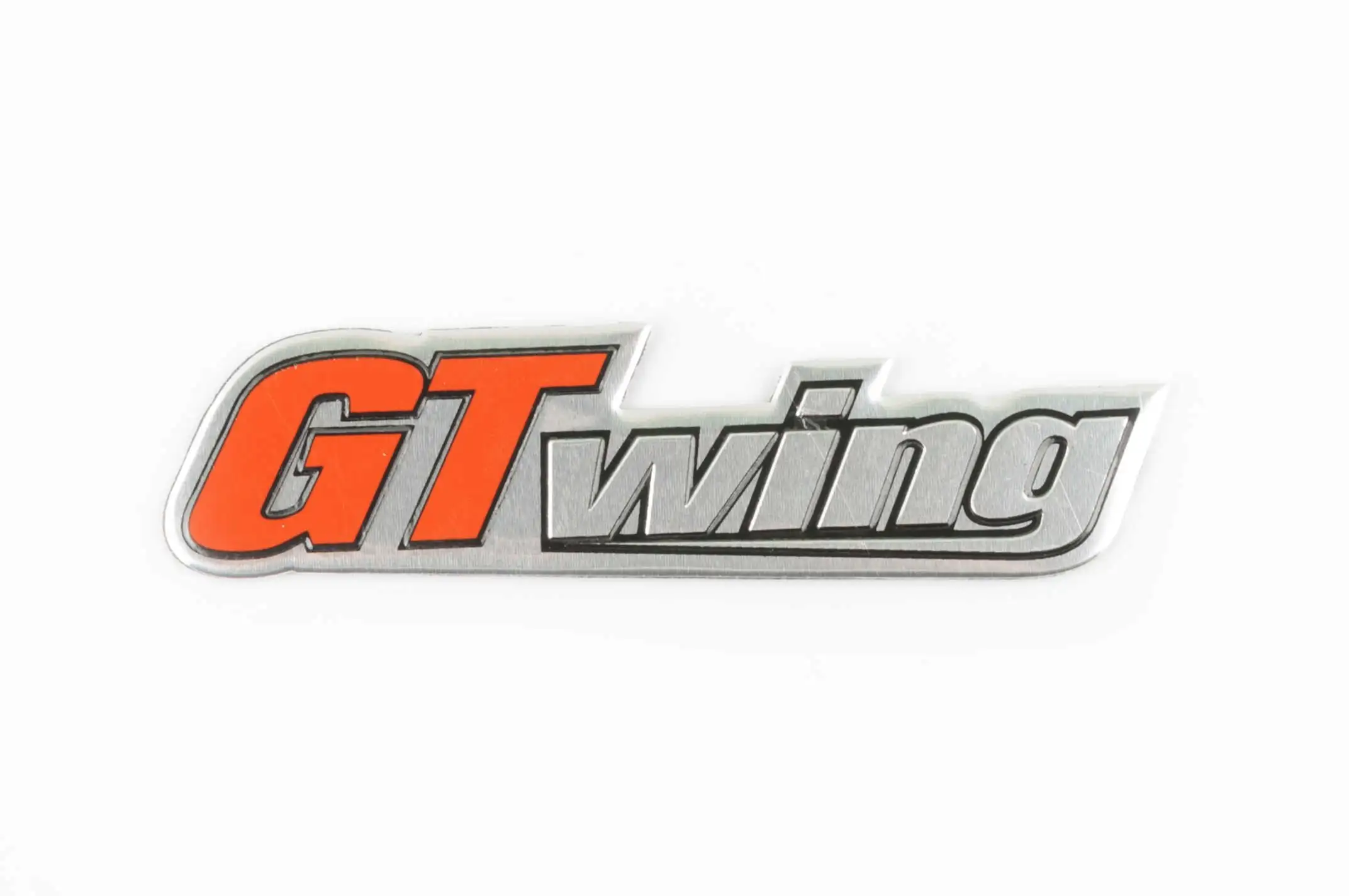 Наклейка шильдик GT WING (хром) (#4571)