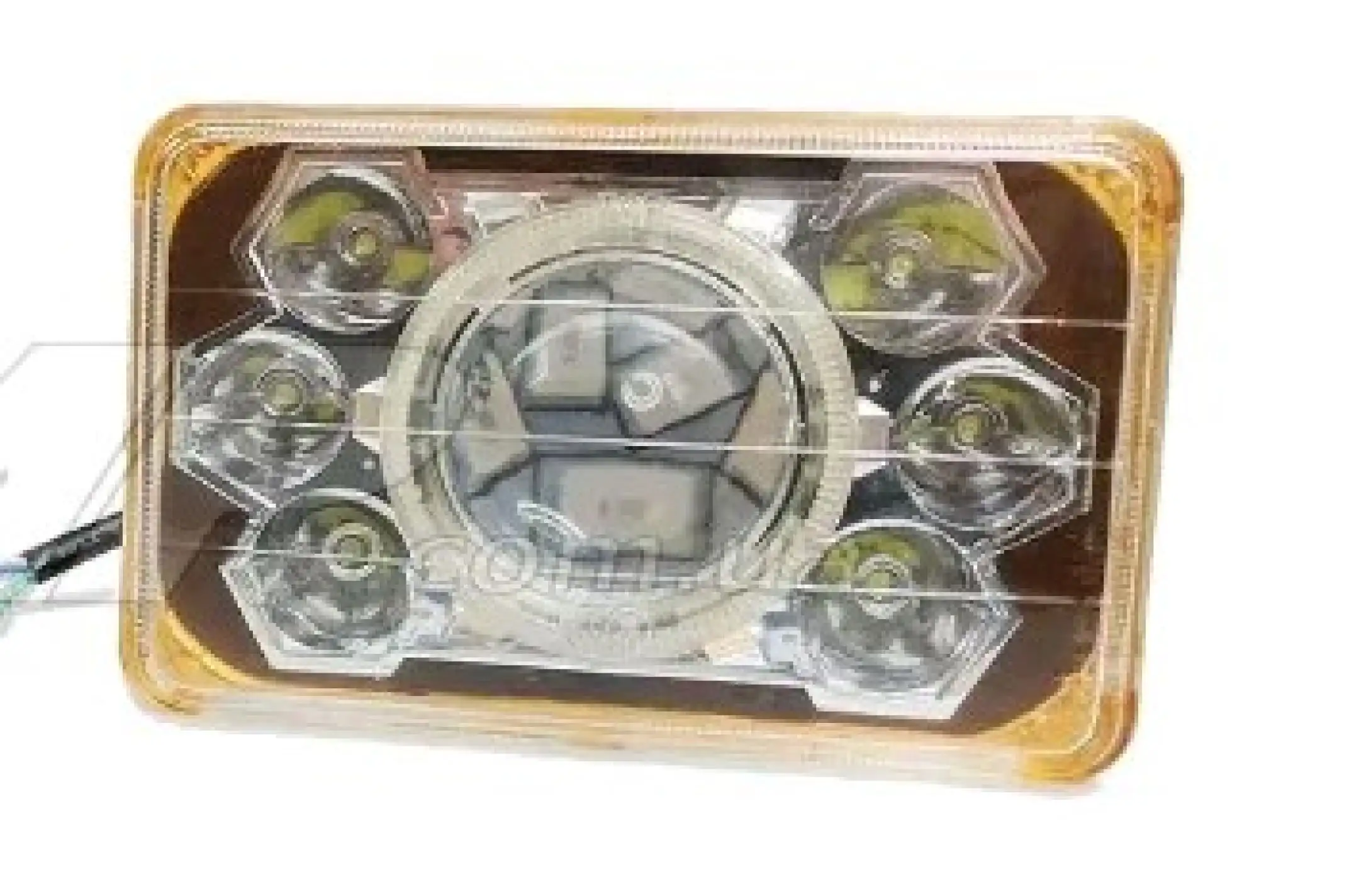 Вставка в фару DELTA/Minsk Sonik 18W LED (8 лампочек,дальний, ближний) EVO