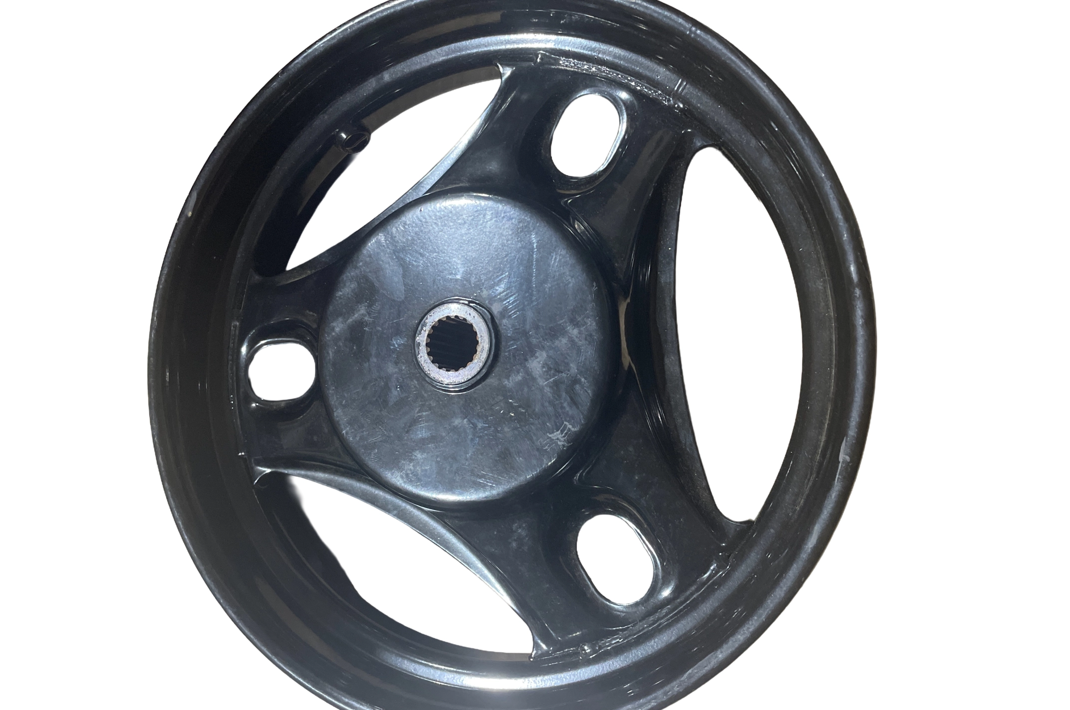 Диск колеса Suzuki AD100/LETS (зад, металл) AMG-2